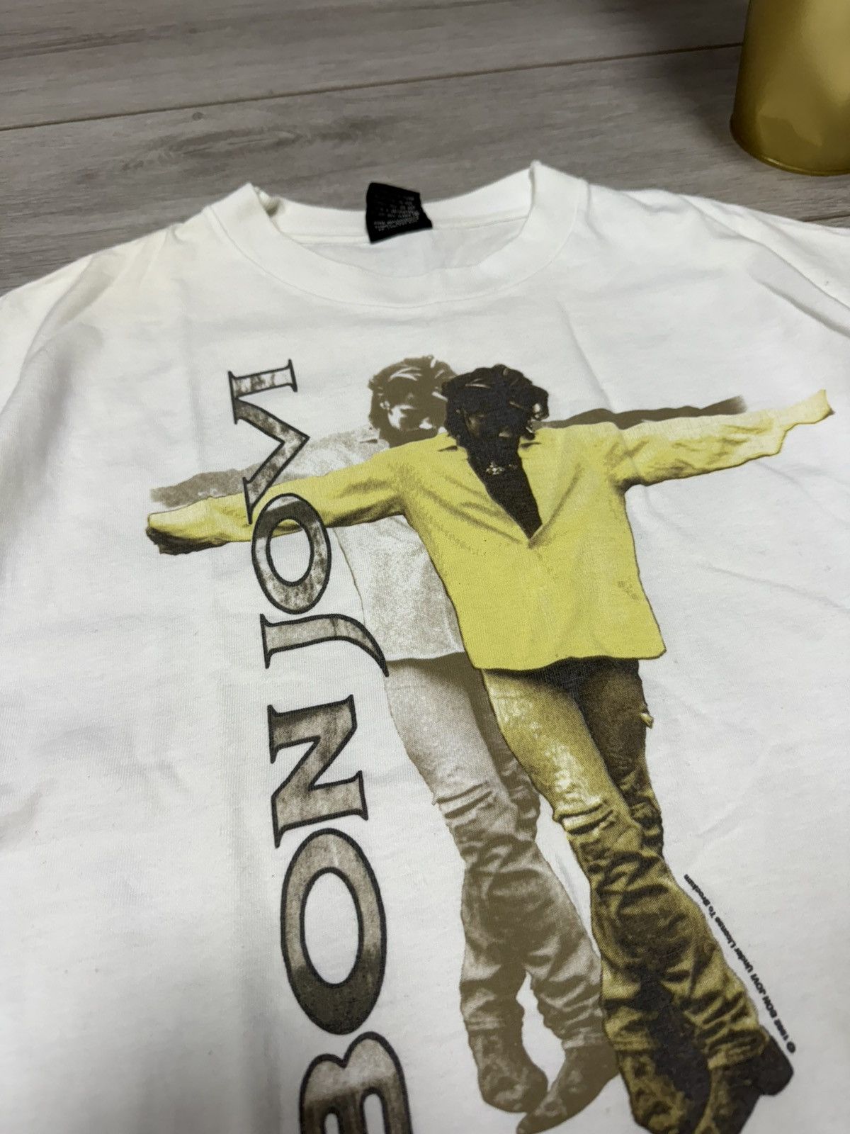 Bon Jovi Bon Jovi 1992 Keep the Faith vintage t shirt Acme Australia Size US L / EU 52-54 / 3 - 6 Thumbnail