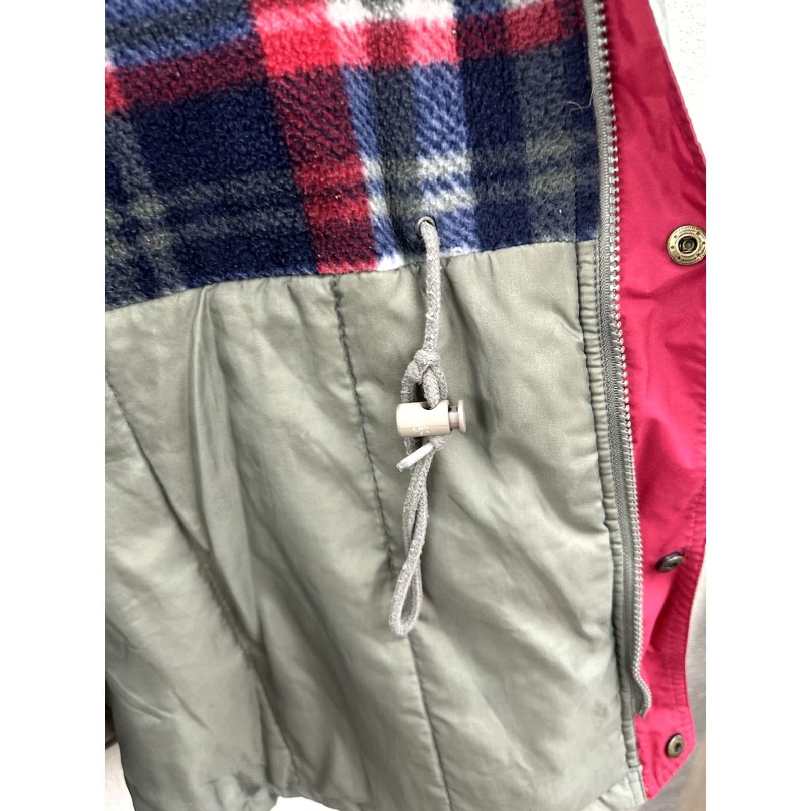 Vintage VINTAGE Natural Reflections Jacket Men Large Zip Up Hooded Lined Polyester Half Flannel VTG Brown Modern Outdoor 80s 90s Size US L / EU 52-54 / 3 - 7 Thumbnail