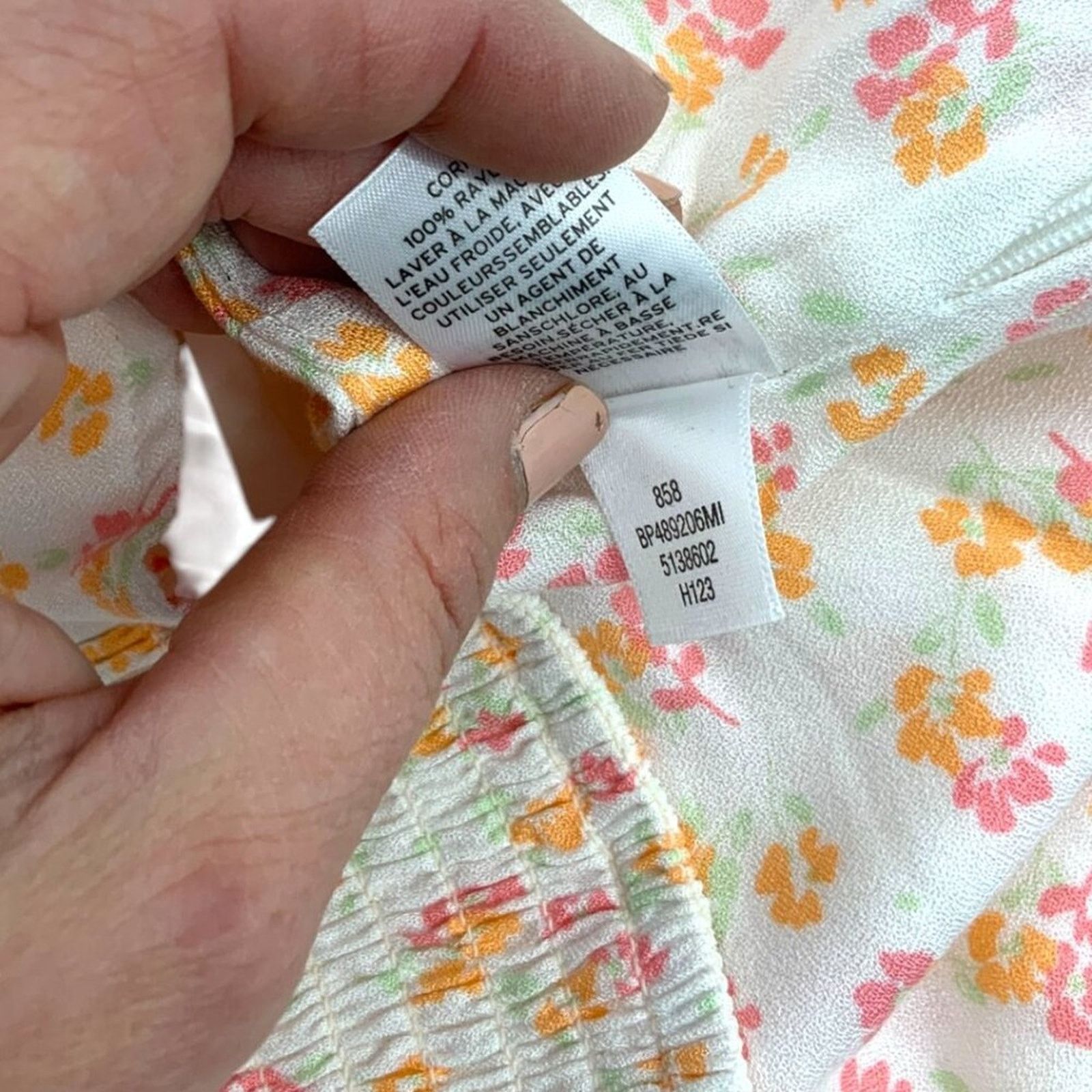BP. Bp Floral Tie Strap Corset Top Size XL NWOT $29 MSRP Size XL / US 12-14 / IT 48-50 - 7 Thumbnail