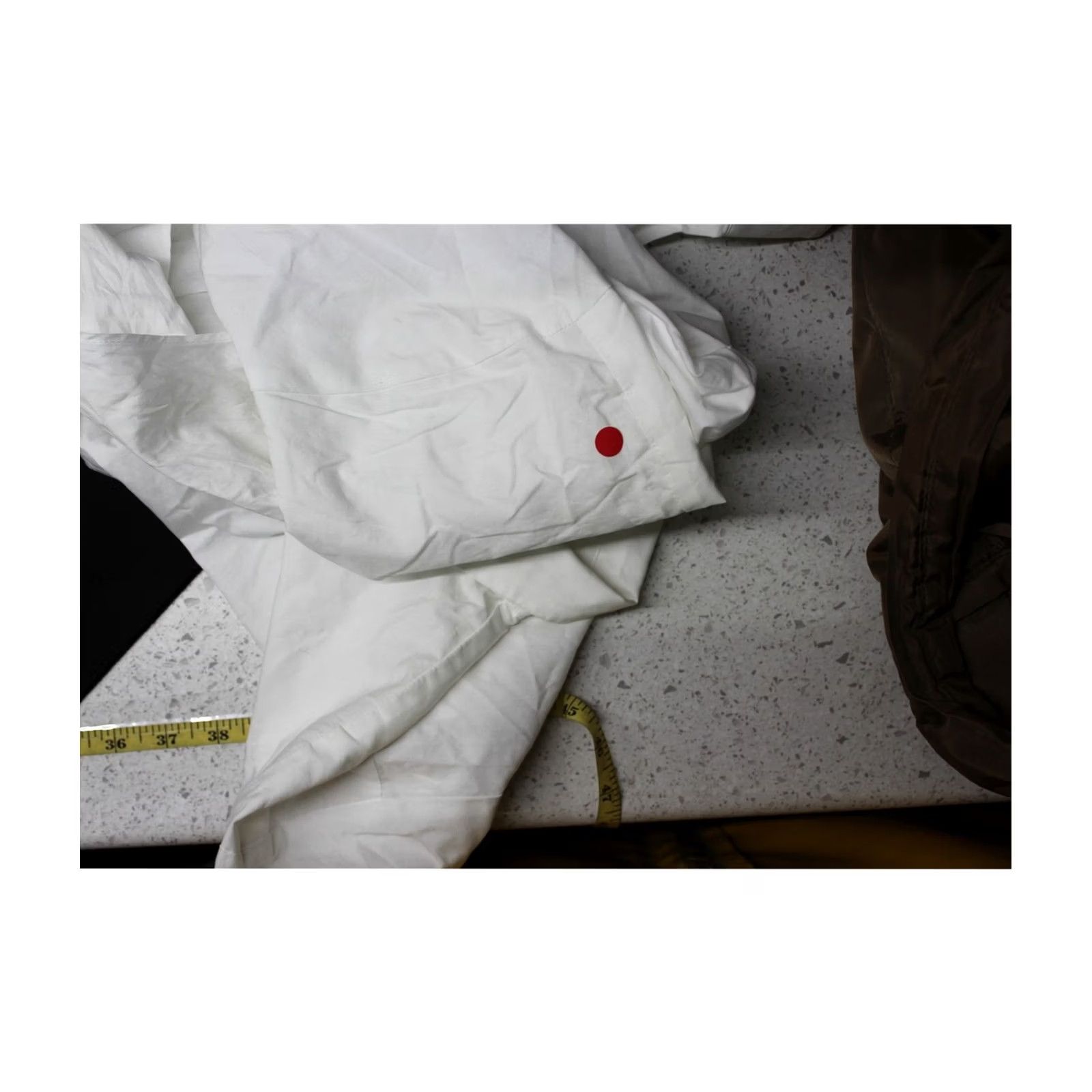 Michael Kors Michael Kors Womens Poplin Button Up Shirt white Petite PL Size L / US 10 / IT 46 - 2 Thumbnail