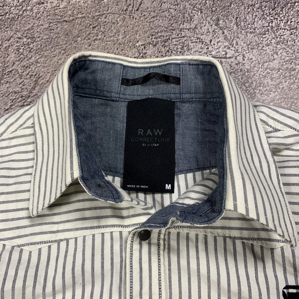 Vintage Vintage Y2K Striped Button Up Shirt Preppy Streetwear Slim M Size US M / EU 48-50 / 2 - 5 Thumbnail