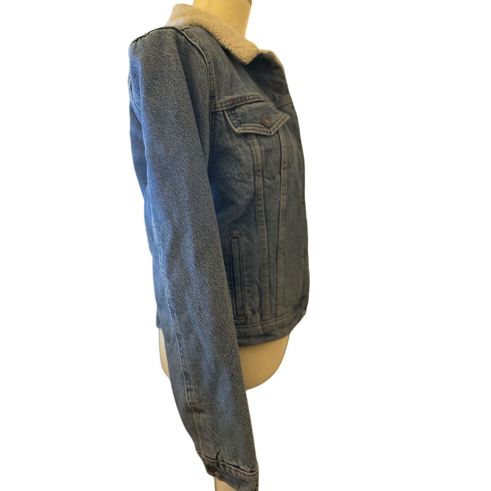 Levi's Levi's Original Sherpa Trucker Jacket, Size M Size M / US 6-8 / IT 42-44 - 7 Thumbnail