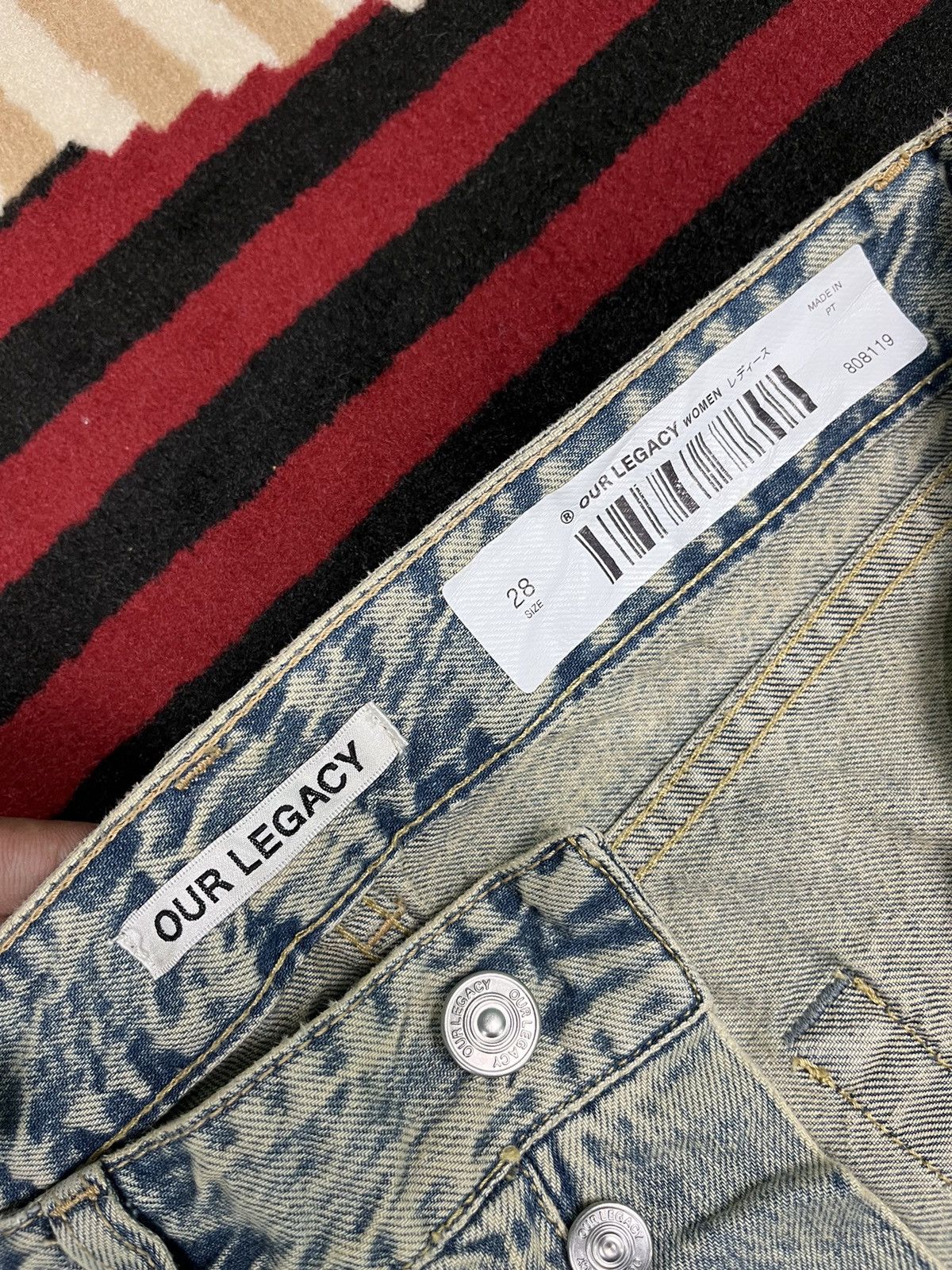 Our Legacy Our Legacy Denim Pants Size US 30 / EU 46 - 6 Thumbnail
