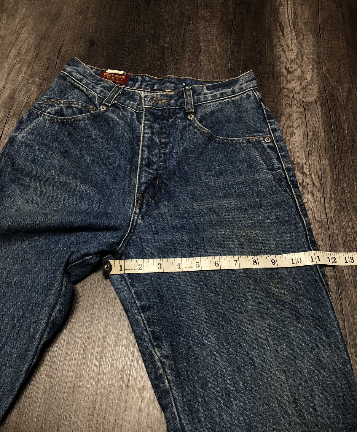 Designer × Vintage Vintage West Wood Made in U.S.A. Jeans (unisex) Size US 27 - 4 Thumbnail