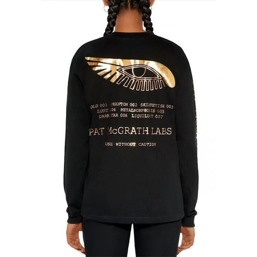 Richardson Pat McGrath Labs Gold Foil Hieroglyphic Eye Long Sleeve - XL Size XL / US 12-14 / IT 48-50 - 1 Thumbnail