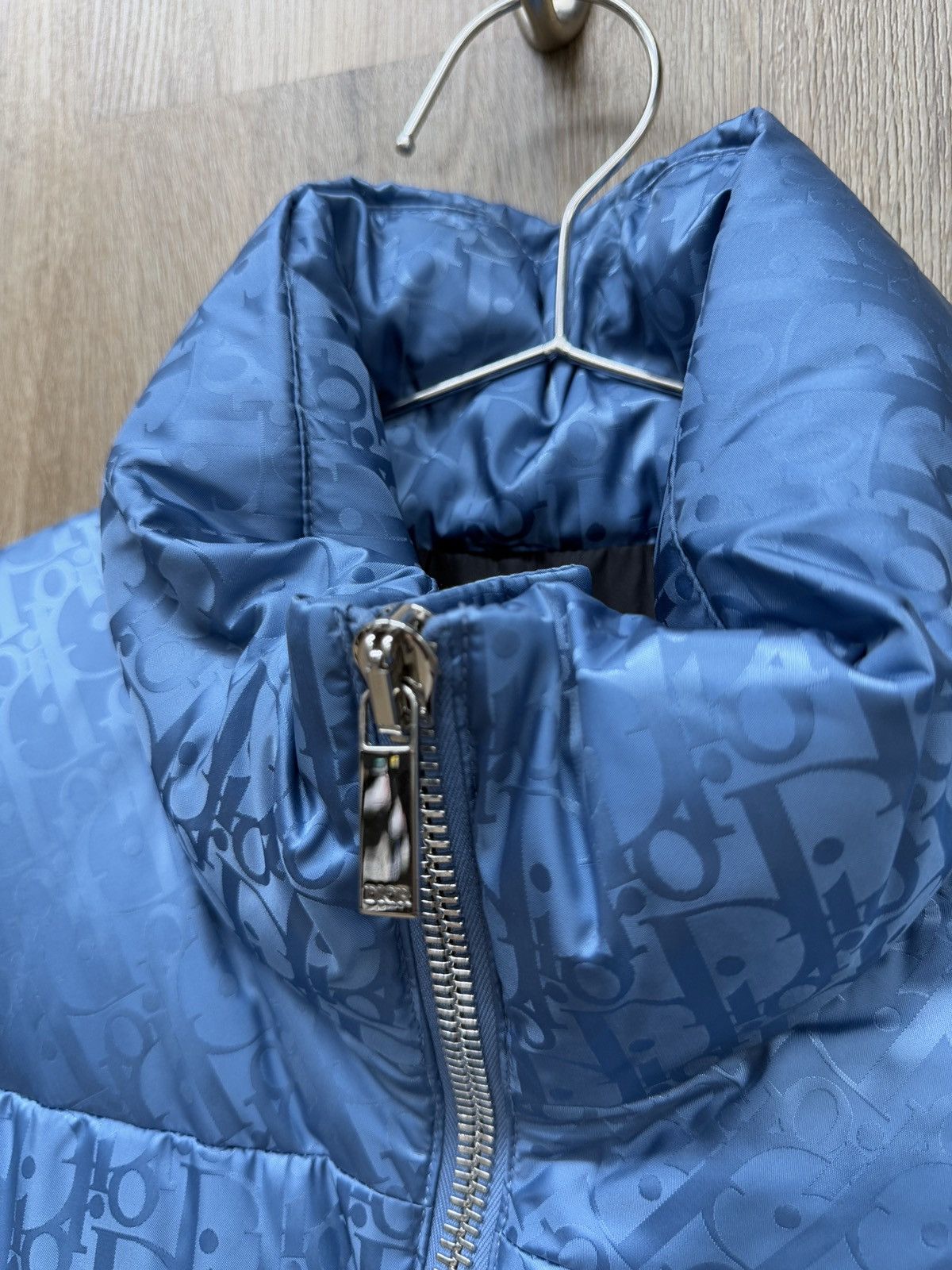 Dior Christian Dior Baby Blue Puffer Jacket Size US M / EU 48-50 / 2 - 4 Thumbnail