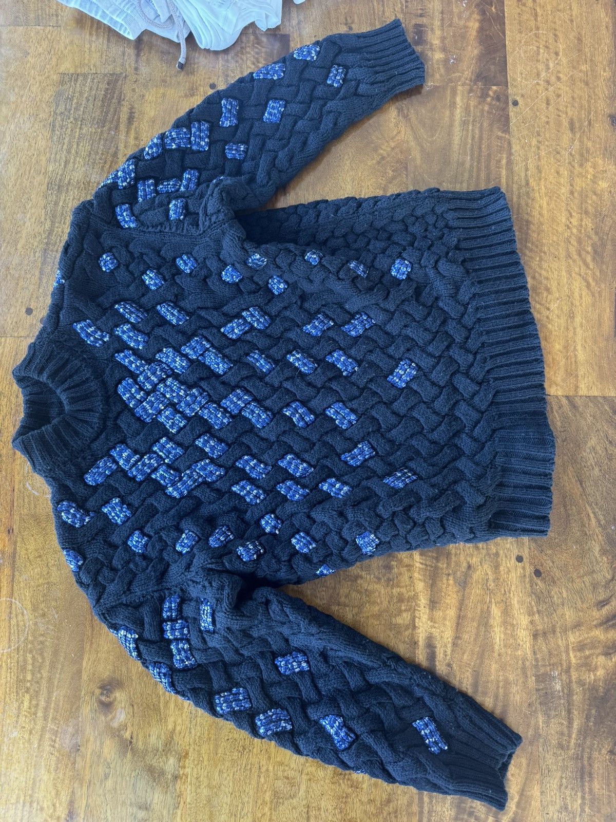 Dries Van Noten Dries mock-neck sequined sweater Size US XS / EU 42 / 0 - 3 Thumbnail