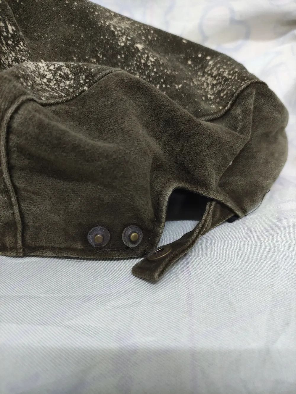Japanese Brand SKULLS ACID WASH STYLE BARETTA CAP Size ONE SIZE - 8 Thumbnail