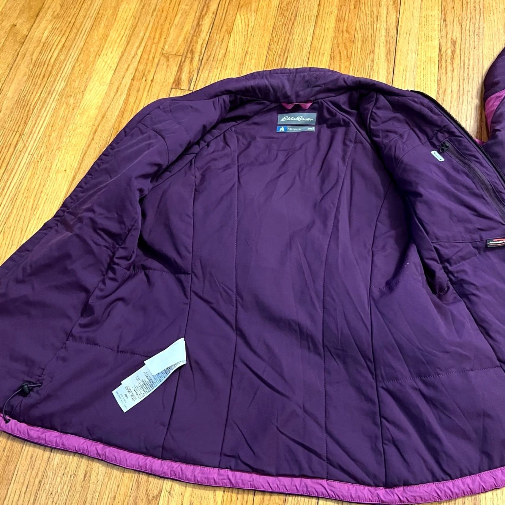 Eddie Bauer Eddie Bauer Coat Jacket Womens S Primaloft Purple First Ascent Insulated Nylon Coat Size S / US 4 / IT 40 - 4 Thumbnail