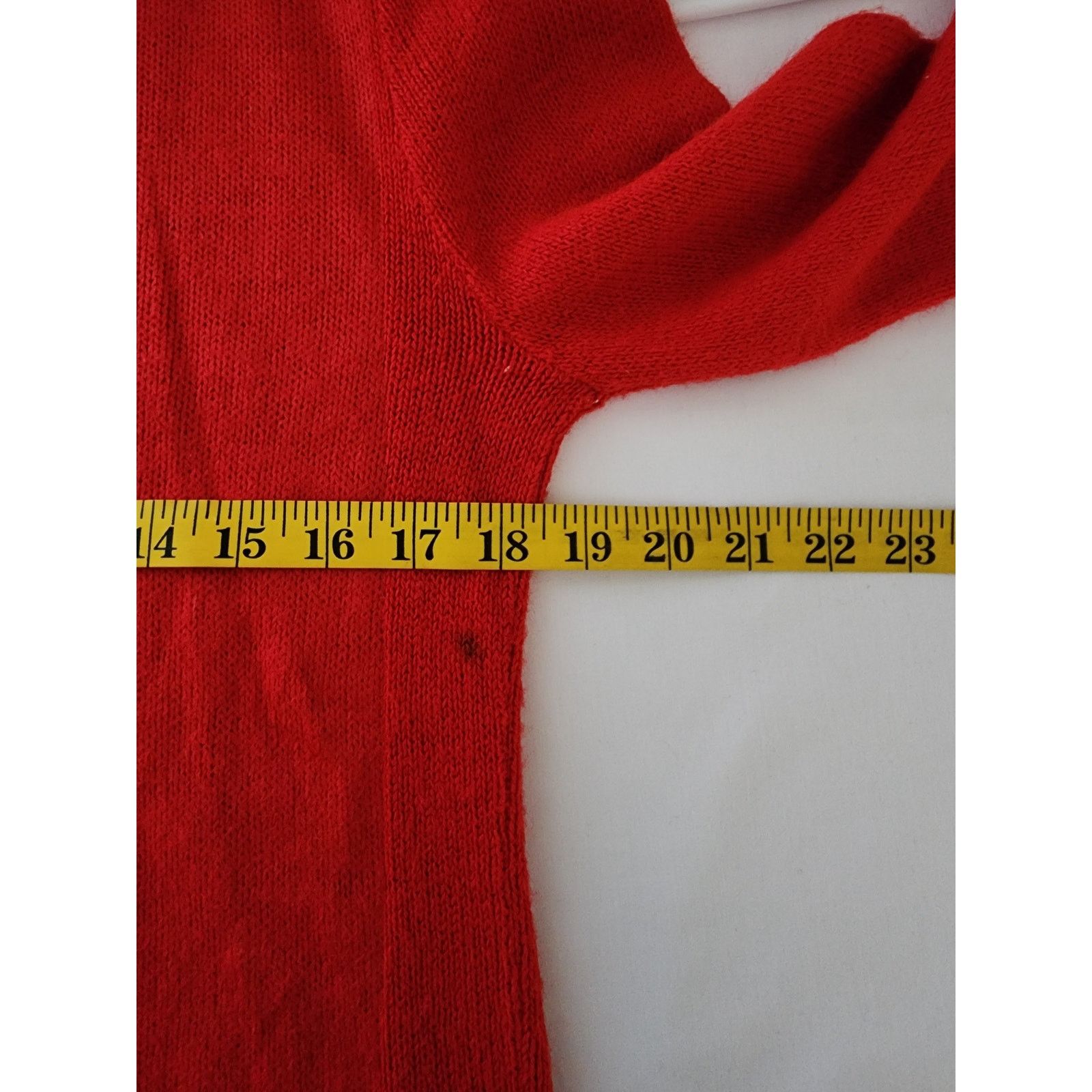 Vintage Vintage Native American Sweater Graphic Red Collared 80s Size US M / EU 48-50 / 2 - 7 Thumbnail