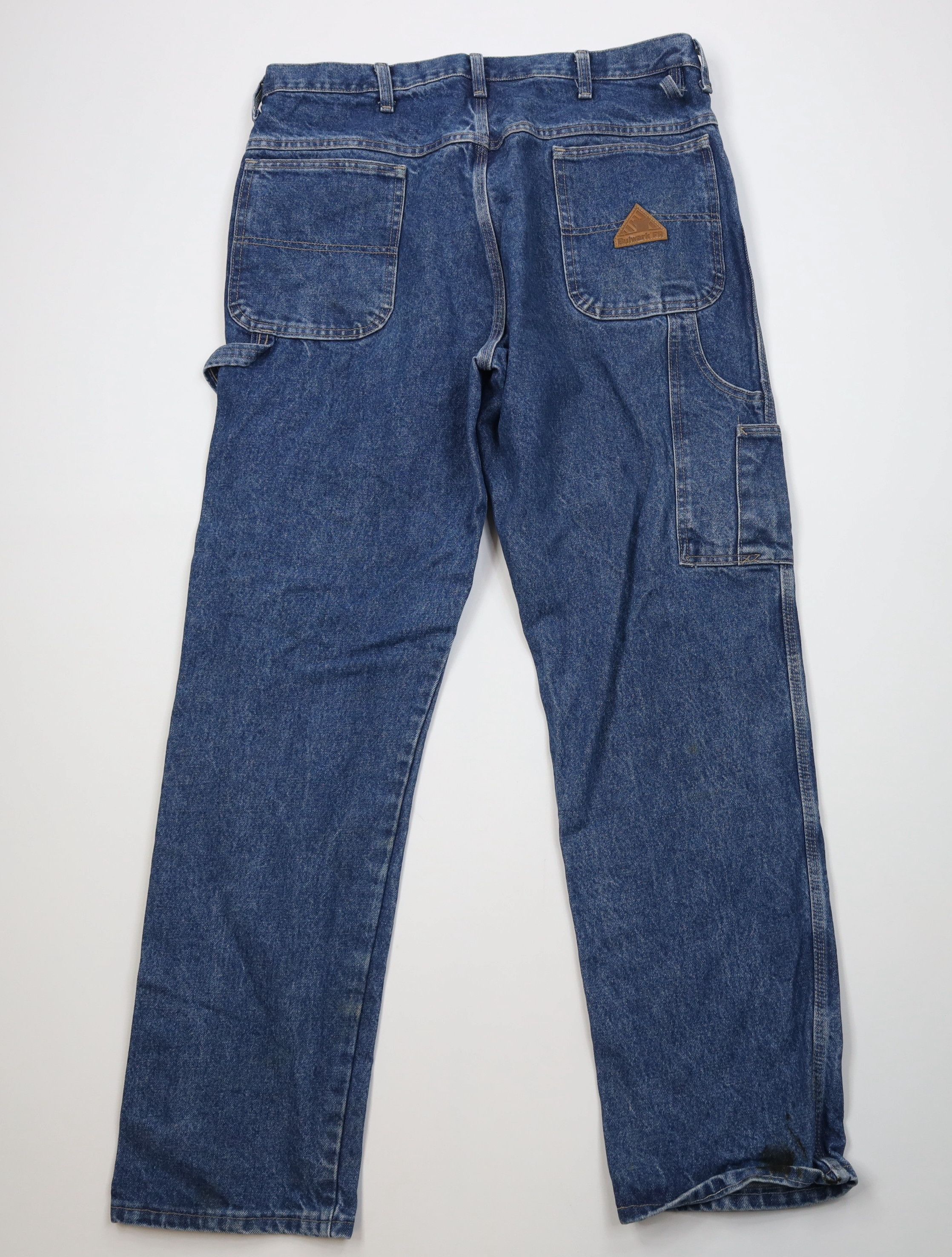 Vintage Vintage Bulwark FR Fire Flame Resistant Wide Leg Jeans Size US 38 / EU 54 - 10 Thumbnail