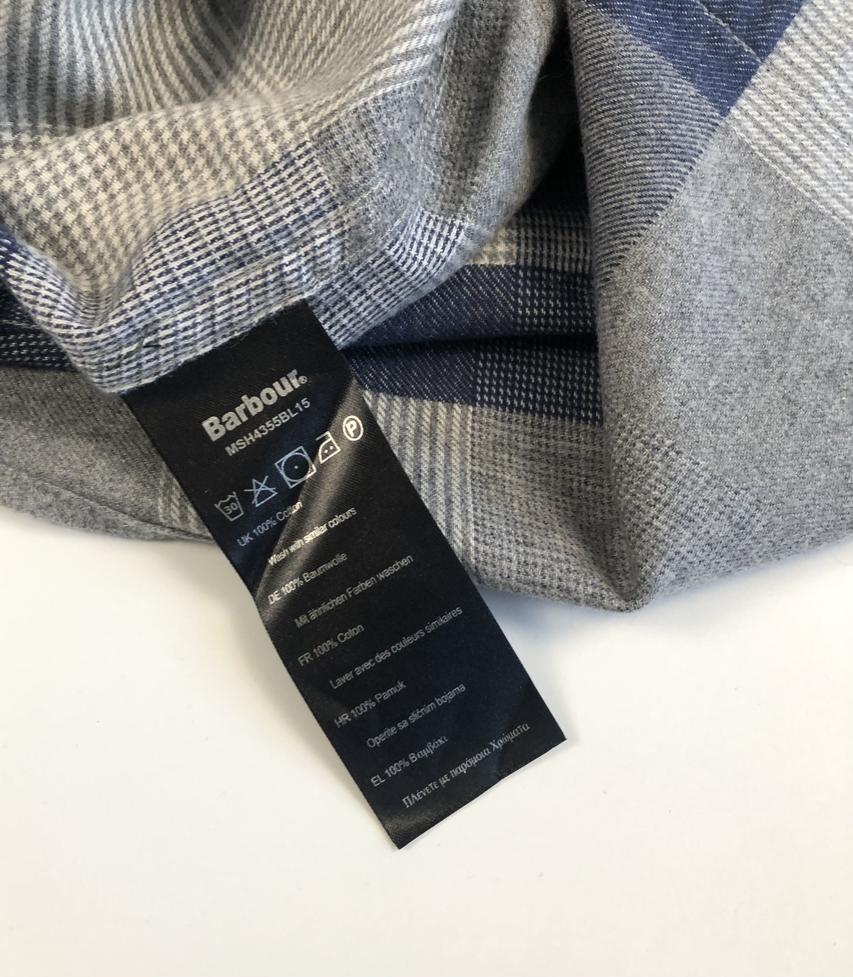 Barbour Barbour Cotton Flannel Shirt Size US M / EU 48-50 / 2 - 6 Thumbnail