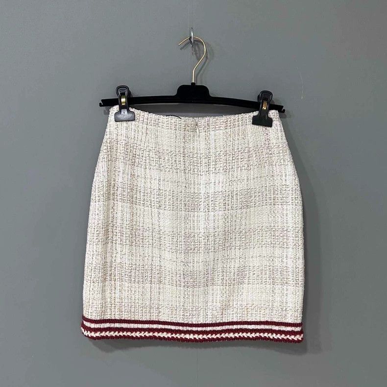 Chanel Chanel Tweed hamburger series skirt Size 25" / US 0 / IT 36 - 3 Thumbnail