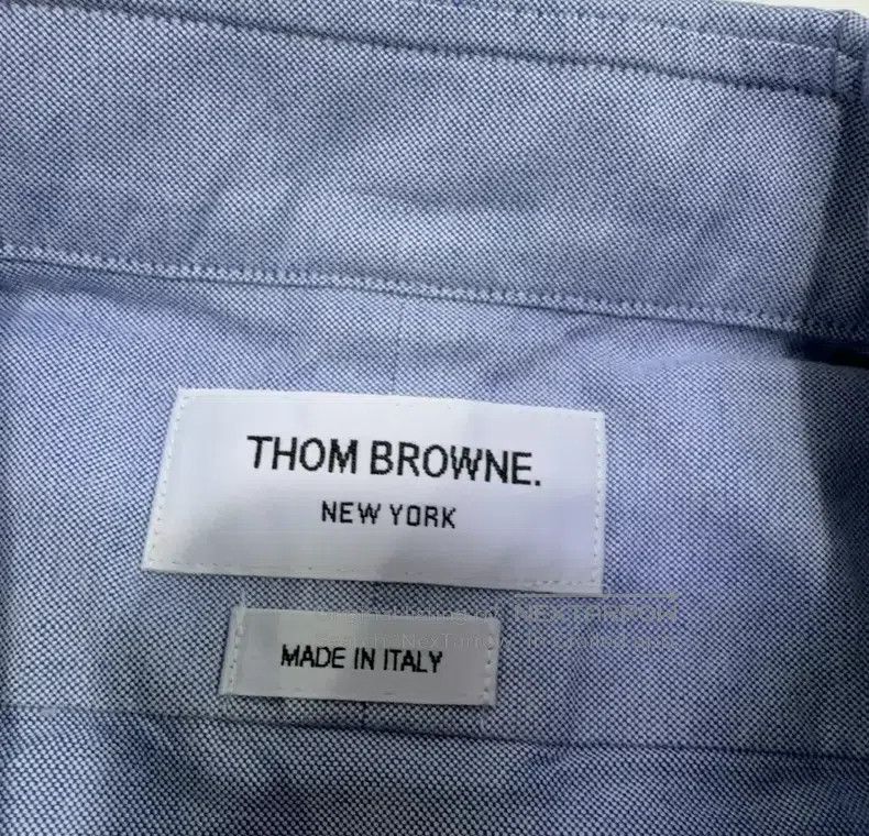 Thom Browne Thom Browne Light blue long-sleeved shirt Size US XL / EU 56 / 4 - 6 Thumbnail