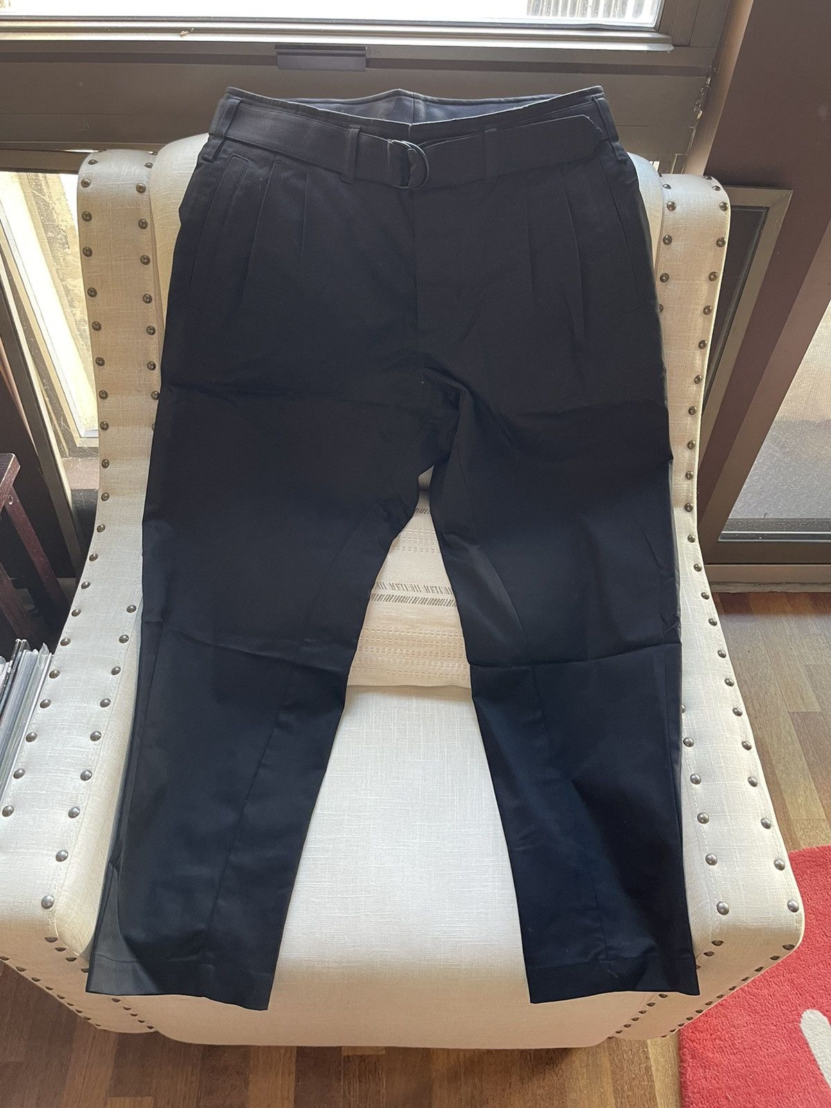 image of Nike Esc Woven Worker Pants In Black, Men's (Size 33)