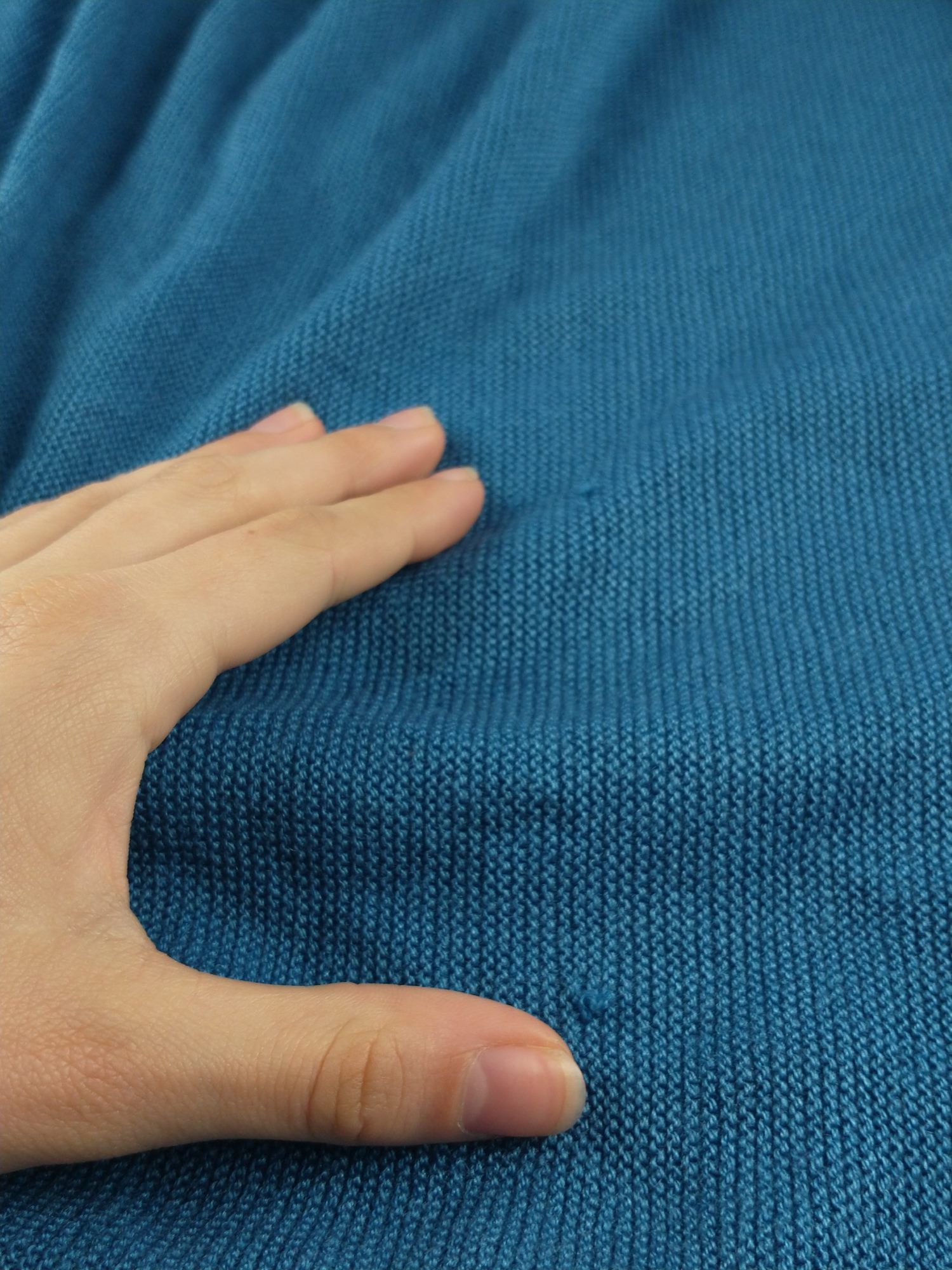 Lacoste Vintage Chemise Lacoste Cardigan Size 6 G Blue Sweater Knit Size US L / EU 52-54 / 3 - 6 Thumbnail