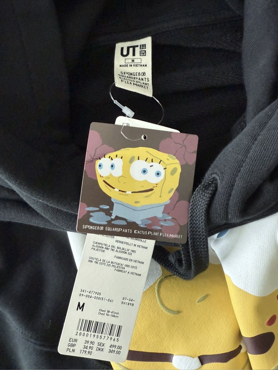 Cactus Plant Flea Market × Uniqlo Spongebob Cactus Flea Market Uniqlo Hoodie Size US M / EU 48-50 / 2 - 3 Thumbnail