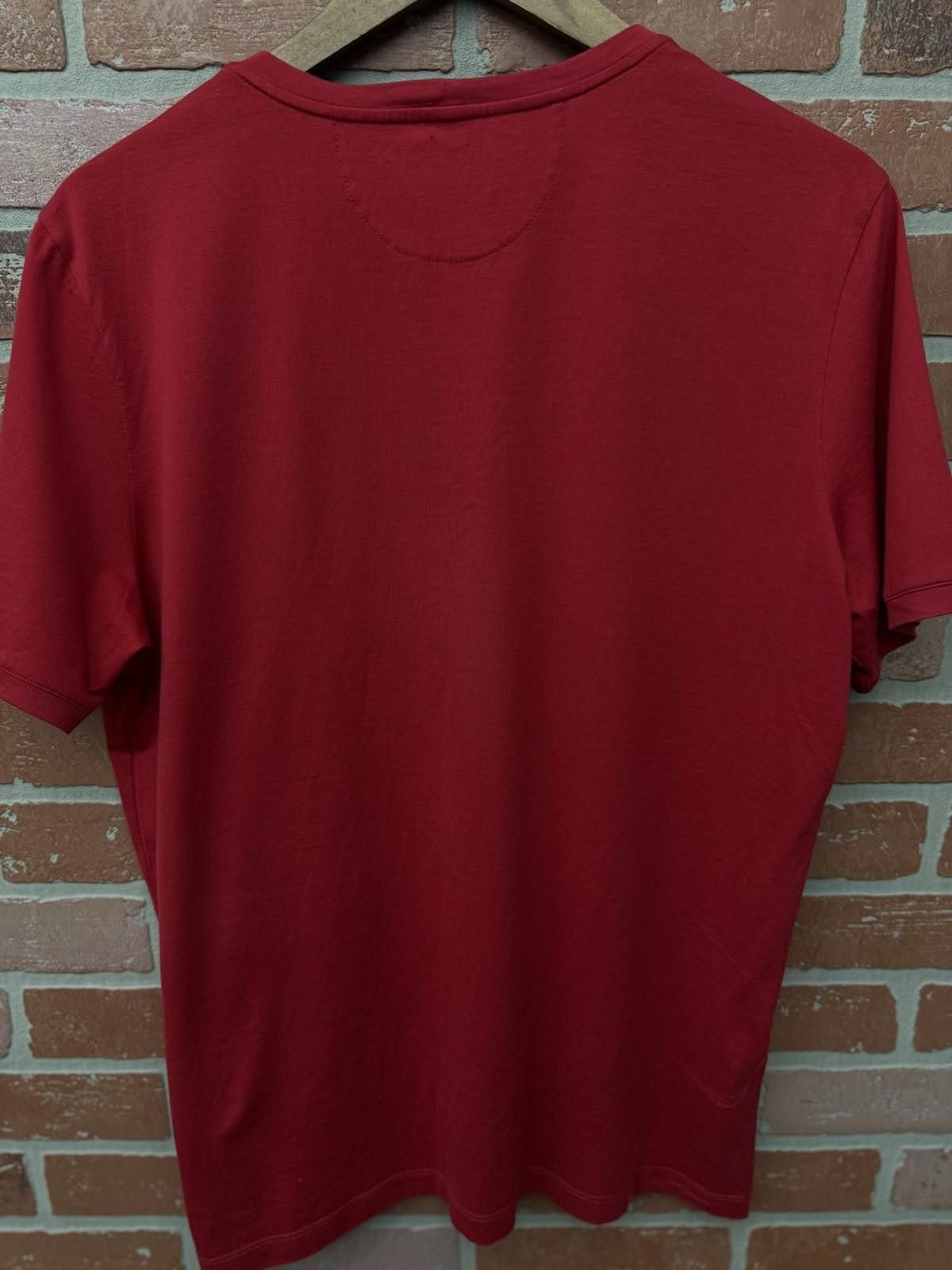Fendi FENDI Men's Size- (52) Red Cotton Silver Eyes T-Shirt Top Size US L / EU 52-54 / 3 - 8 Thumbnail