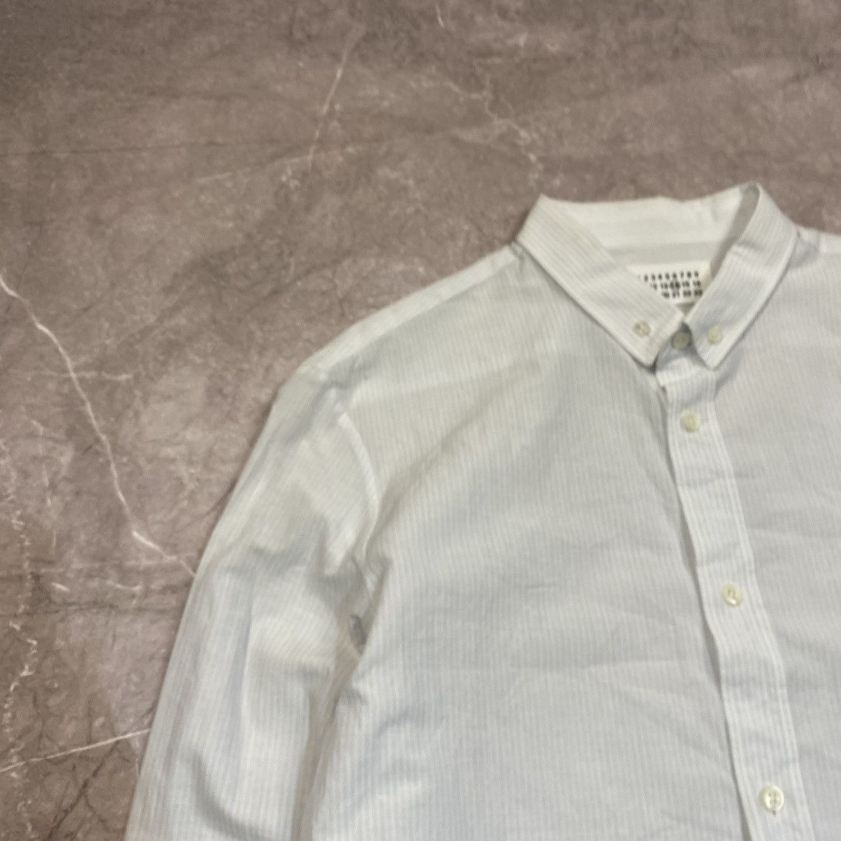 Maison Margiela RARE ! MAISON MARTIN MARGIELA WHITE SHIRT Size US M / EU 48-50 / 2 - 2 Thumbnail