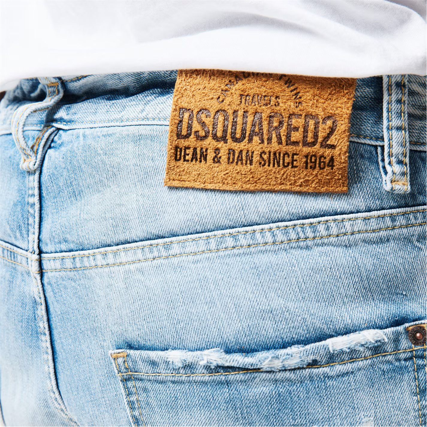 Dsquared2 o1g2r1mq0426 Cool Guy Slim Fit Jeans in Blue Size US 32 / EU 48 - 5 Thumbnail