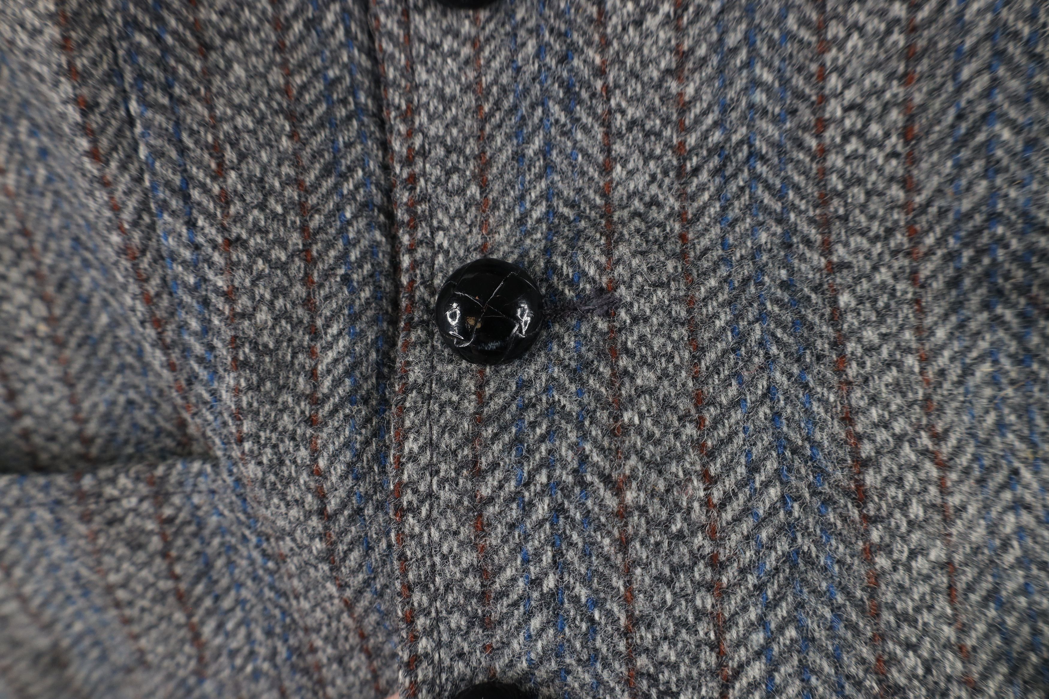 Vintage Vintage 60s 70s Streetwear Tweed Button Back Vest Jacket USA Size M / US 6-8 / IT 42-44 - 5 Thumbnail