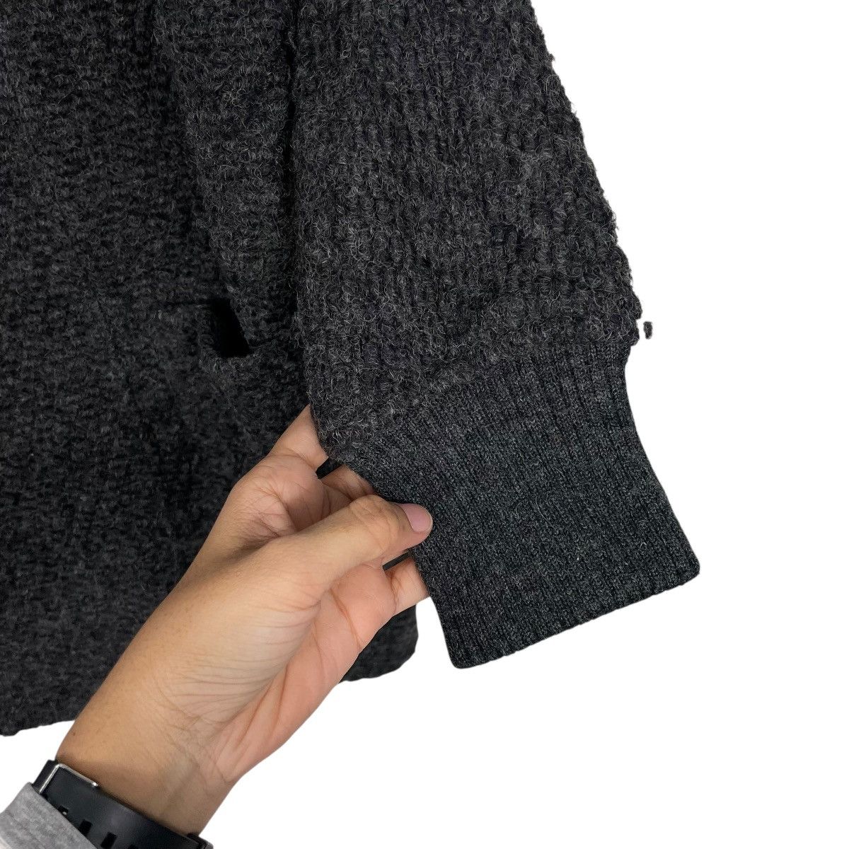 Zucca Zucca Hooded Black Jacket Size US M / EU 48-50 / 2 - 14 Thumbnail