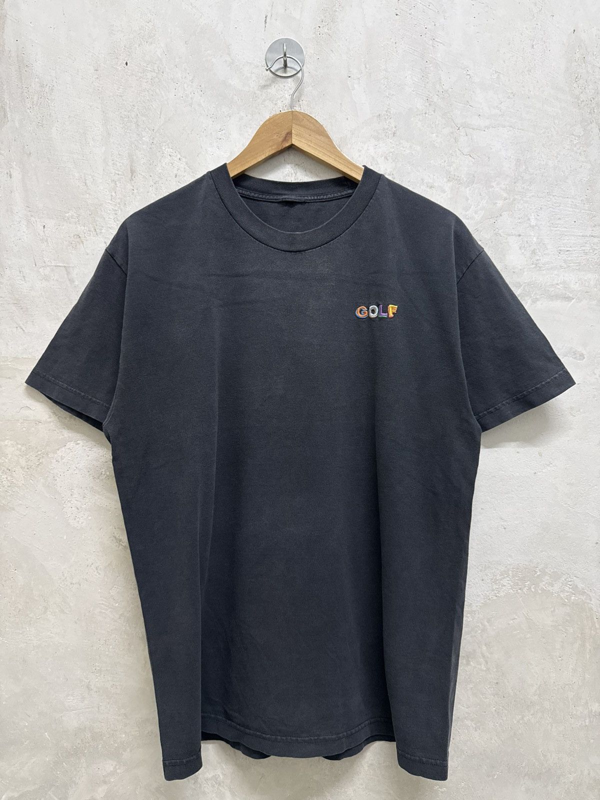 Golf Wang 2000s Golf Wang Multi Color Embroidered Logo faded Tee Size US M / EU 48-50 / 2 - 1 Thumbnail