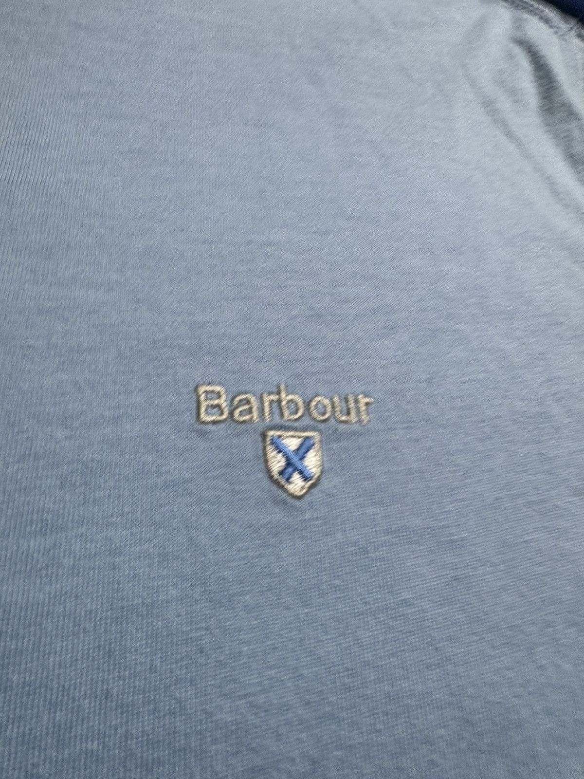 Barbour Barbour white nawy T-shirt Size US L / EU 52-54 / 3 - 2 Thumbnail