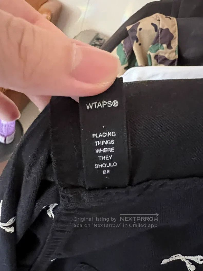 Wtaps Wtaps Collaboration Embroidered Bone Four-Pocket Jacket Size US M / EU 48-50 / 2 - 4 Thumbnail