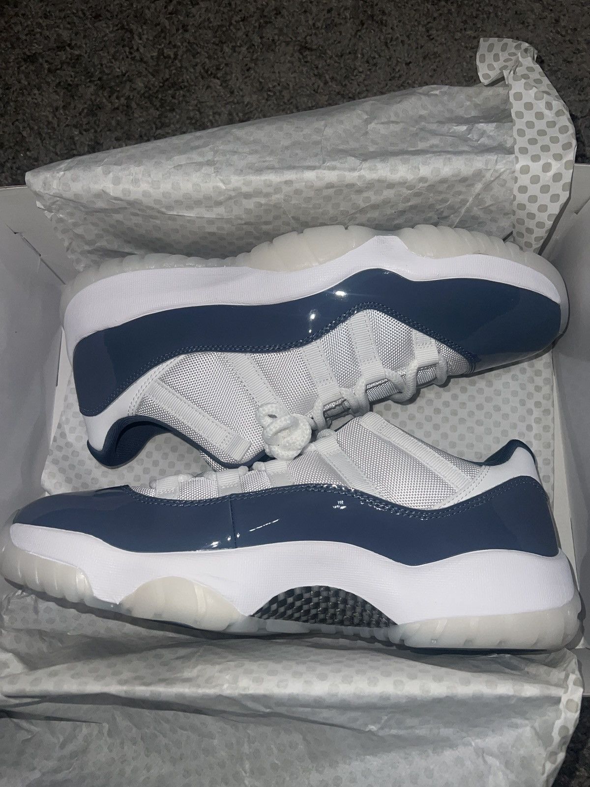 Jordan Brand × Nike Air Jordan 11 Retro Low "Diffused Blue" Size US 11.5 / EU 44-45 - 1 Thumbnail