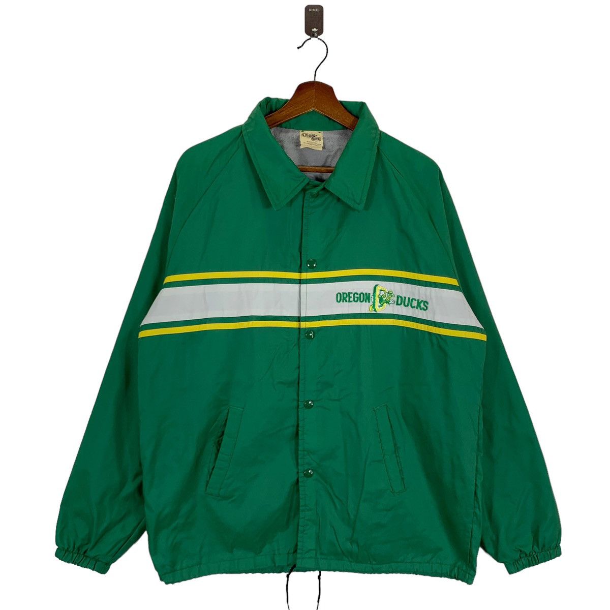 Chalk Line × Vintage VINTAGE CHALK LINE OREGON DUCK VARSITY COACH JACKET Size US L / EU 52-54 / 3 - 1 Thumbnail