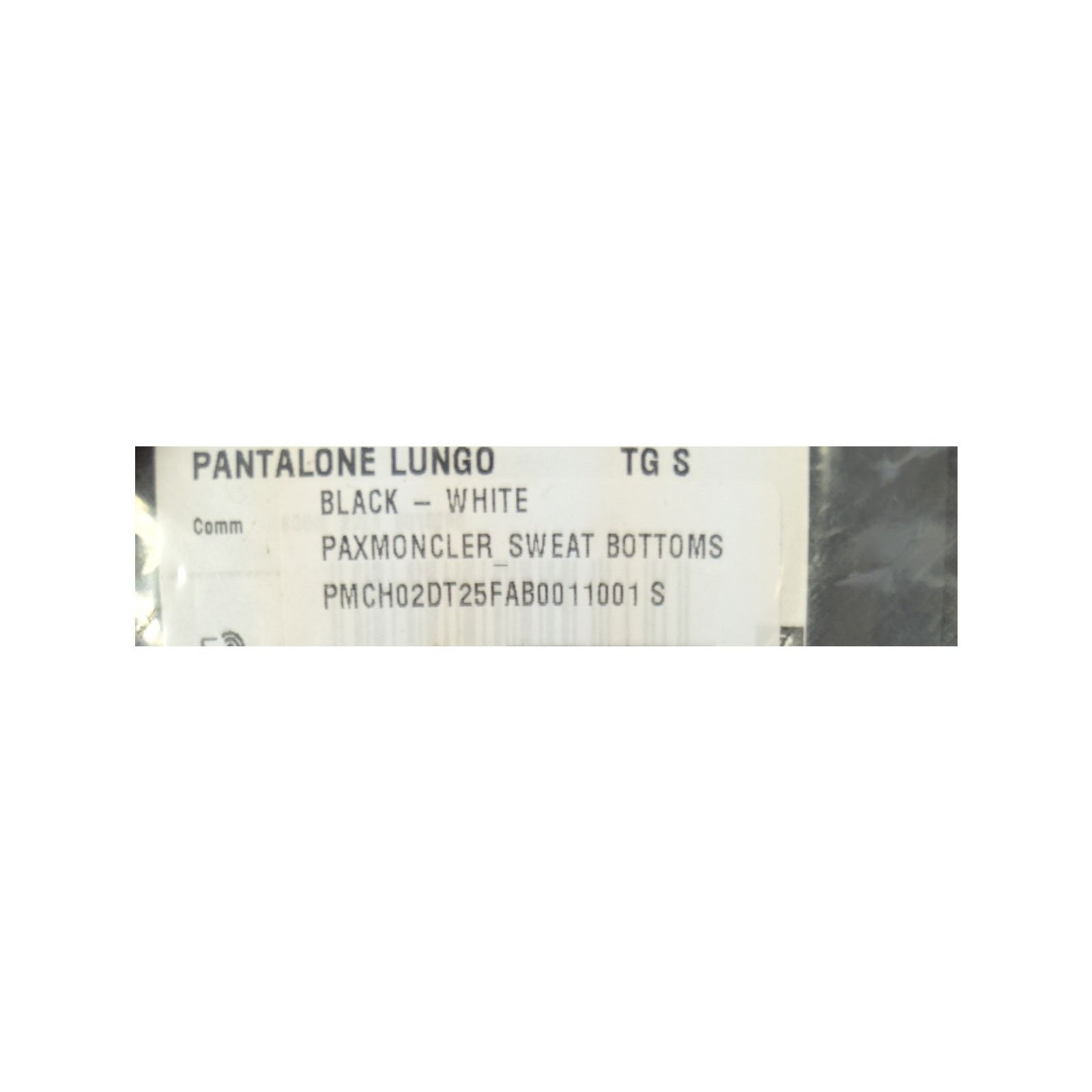 Moncler × Palm Angels o1rshd1 Sweat Bottoms Track Pants in Black / White Size US 30 / EU 46 - 23 Thumbnail