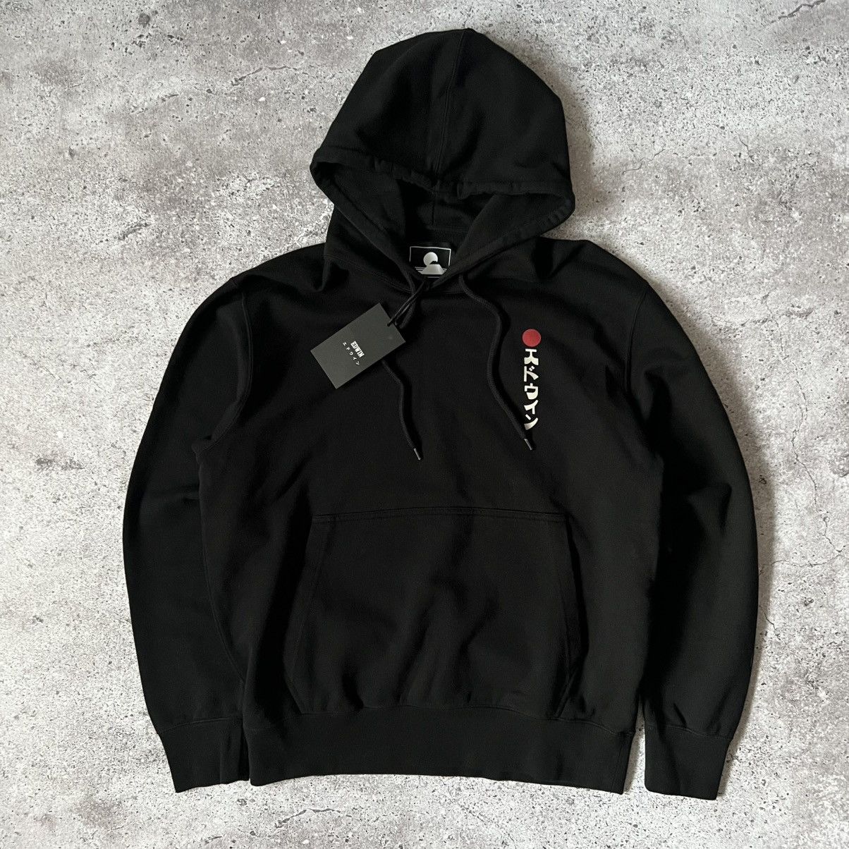 Edwin Edwin Japan Kamifuji Hoodie Black Men’s S Oversized Size US S / EU 44-46 / 1 - 2 Thumbnail