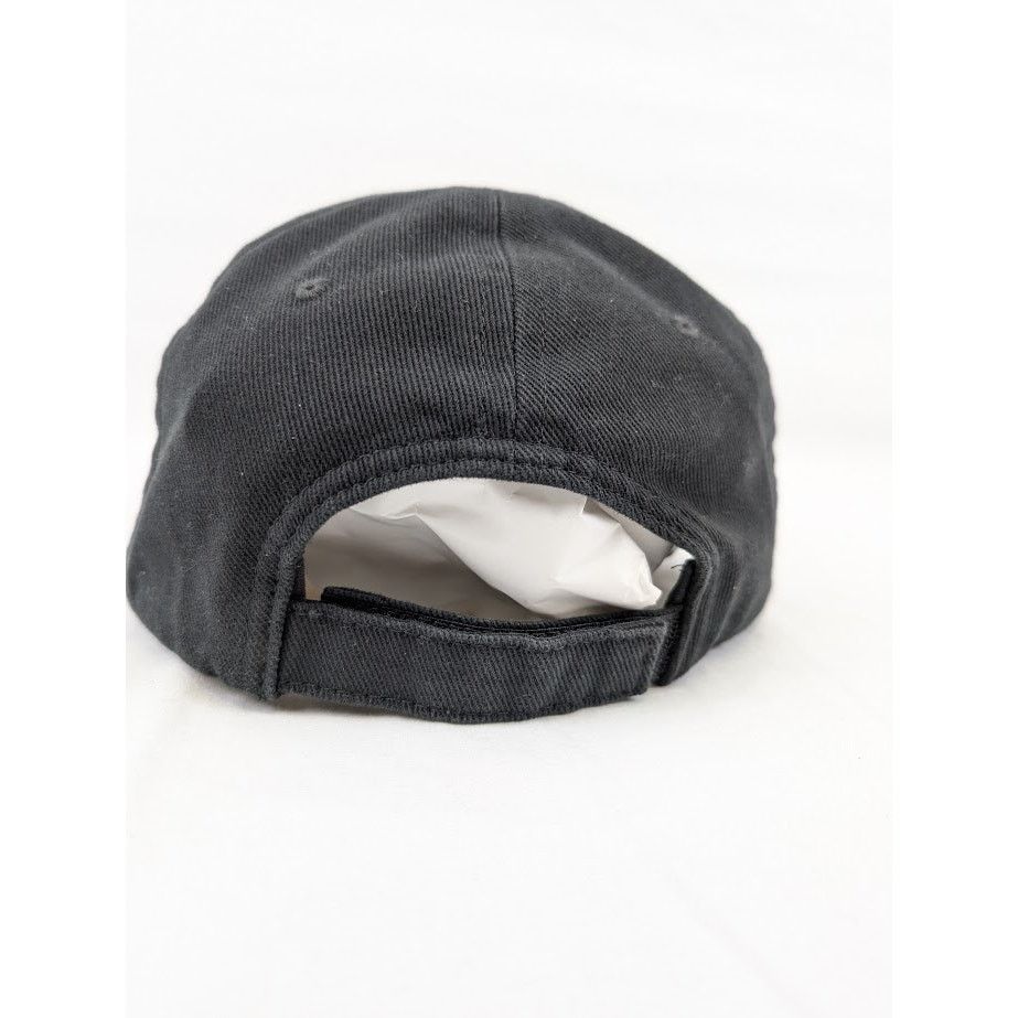 Balenciaga o1rshd1 Size: L / Hat Diagonal Cap Cotton Drill Black White Size ONE SIZE - 10 Thumbnail