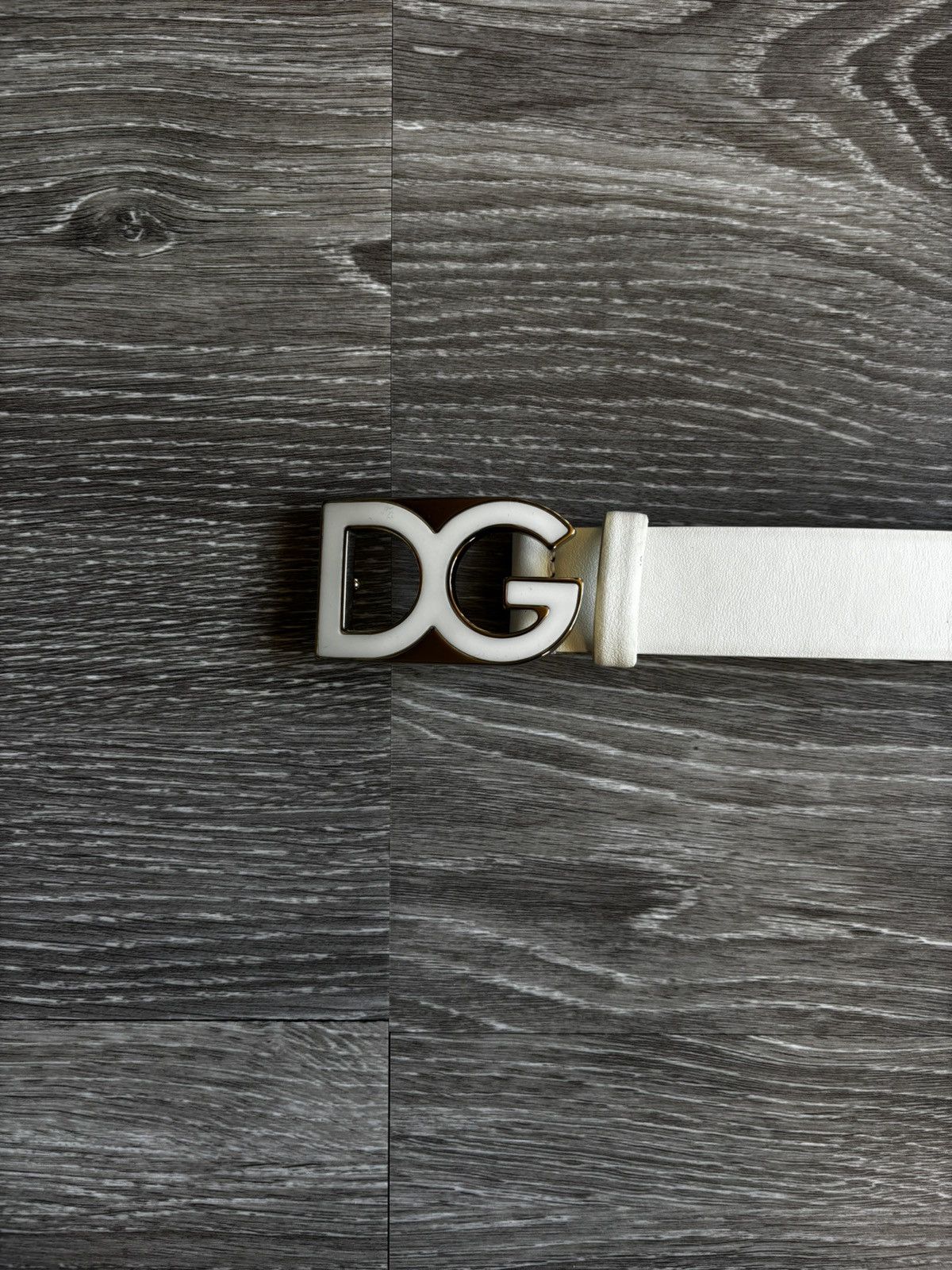 Dolce & Gabbana Dolce & Gabbana White Belt Size 34 - 2 Thumbnail