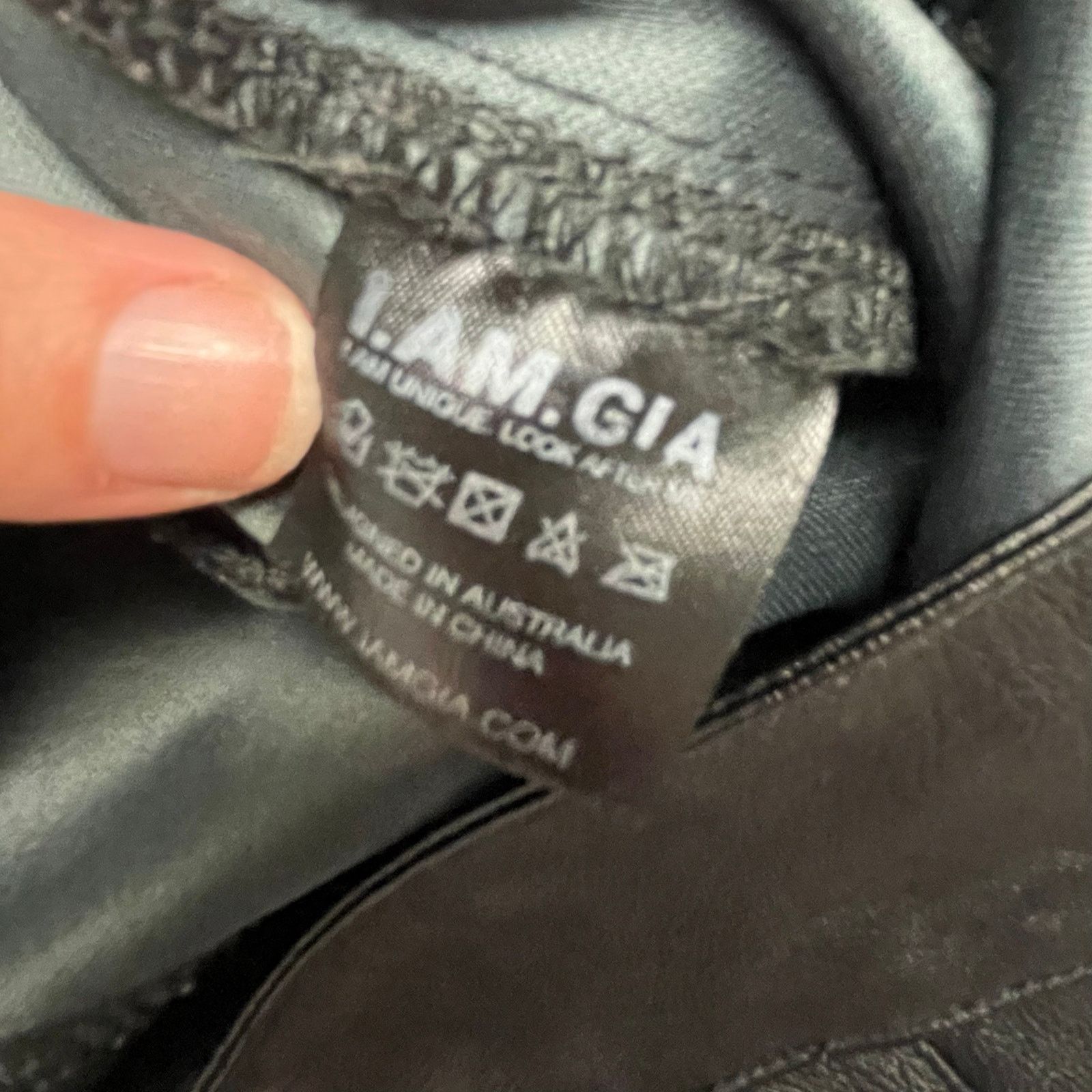 Other I Am Gia Faux Leather Pants Black Size XS Punk Rock Grunge Size 26" / US 2 / IT 38 - 6 Thumbnail