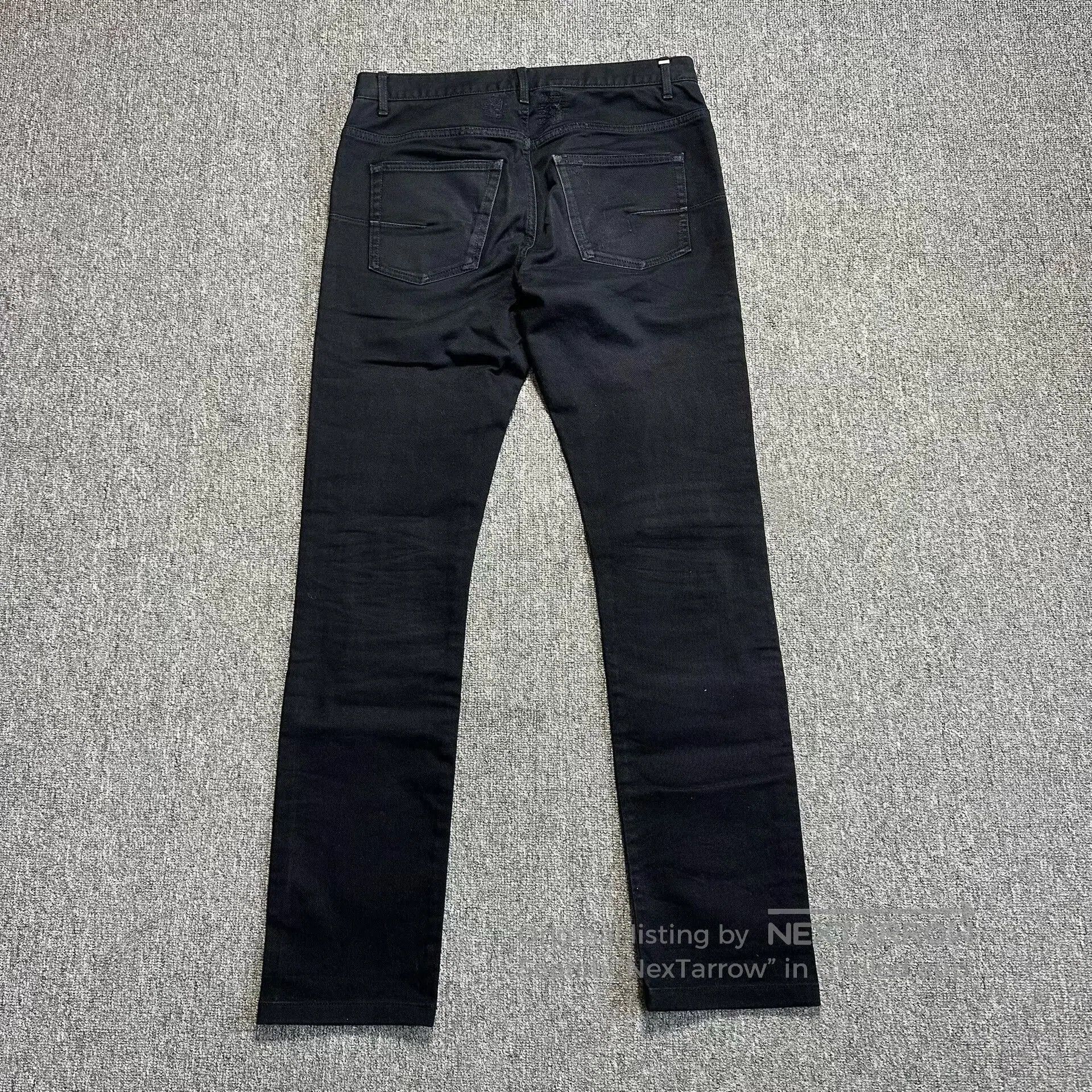 Dior dior black distressed denim jeans. Size US 32 / EU 48 - 5 Thumbnail