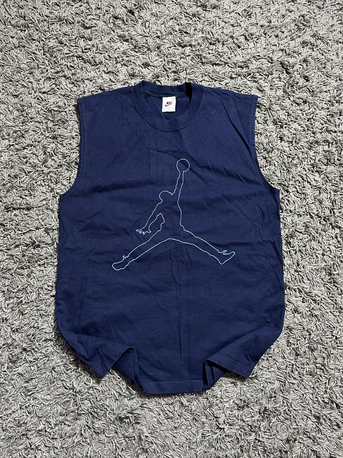 Nike NIKE VINTAGE Y2K JORDAN BASKETBALL COTTON SHIRT Size US M / EU 48-50 / 2 - 1 Thumbnail