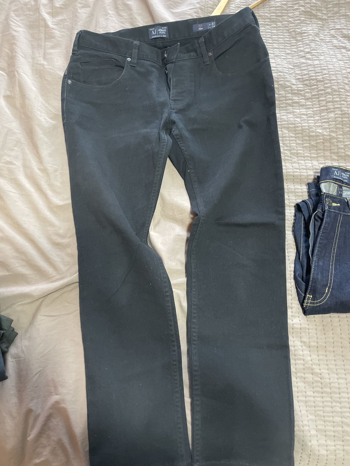 Armani Black jeans Size US 32 / EU 48 - 2 Thumbnail