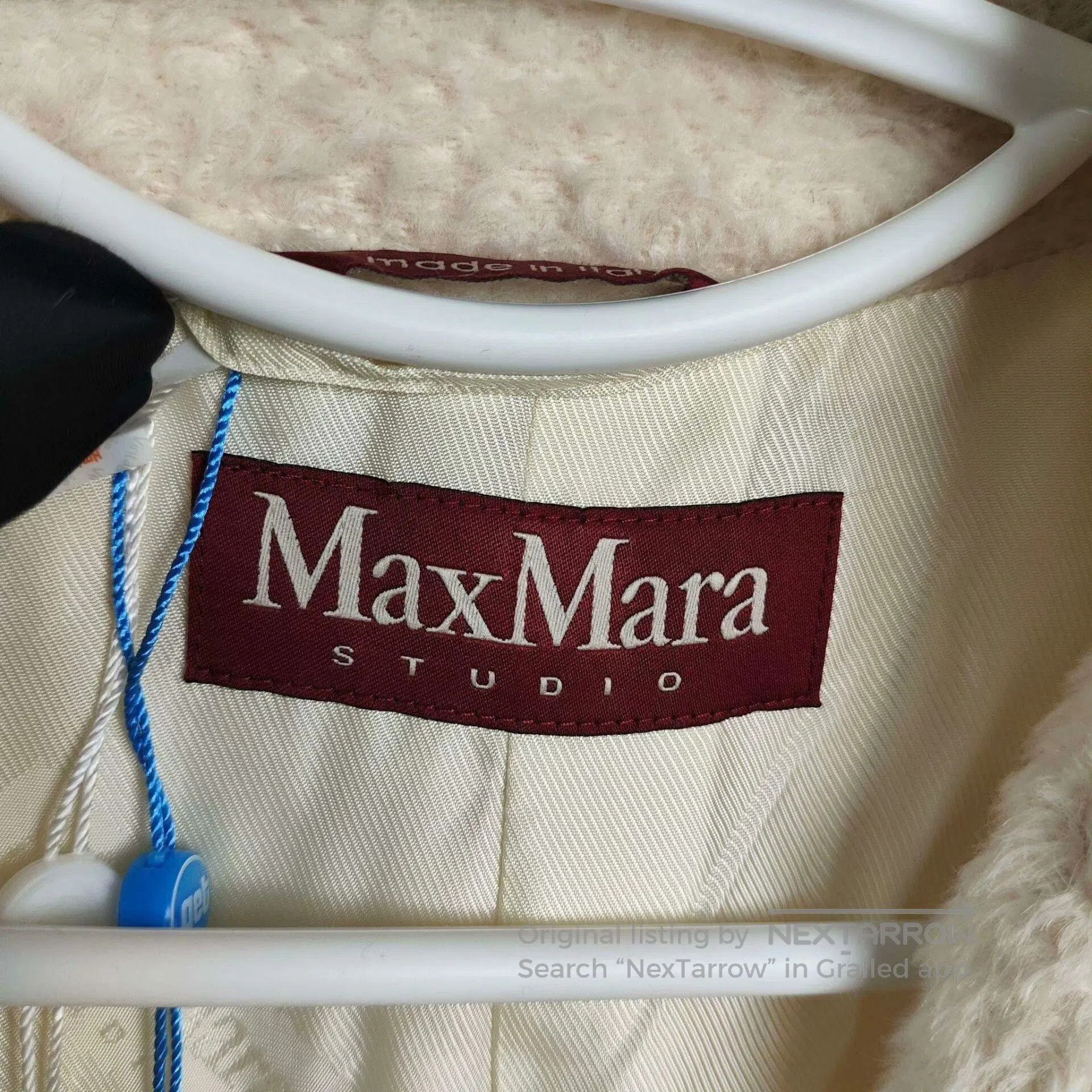 Other MaxMara White Wool Coat. Size US M / EU 48-50 / 2 - 4 Thumbnail