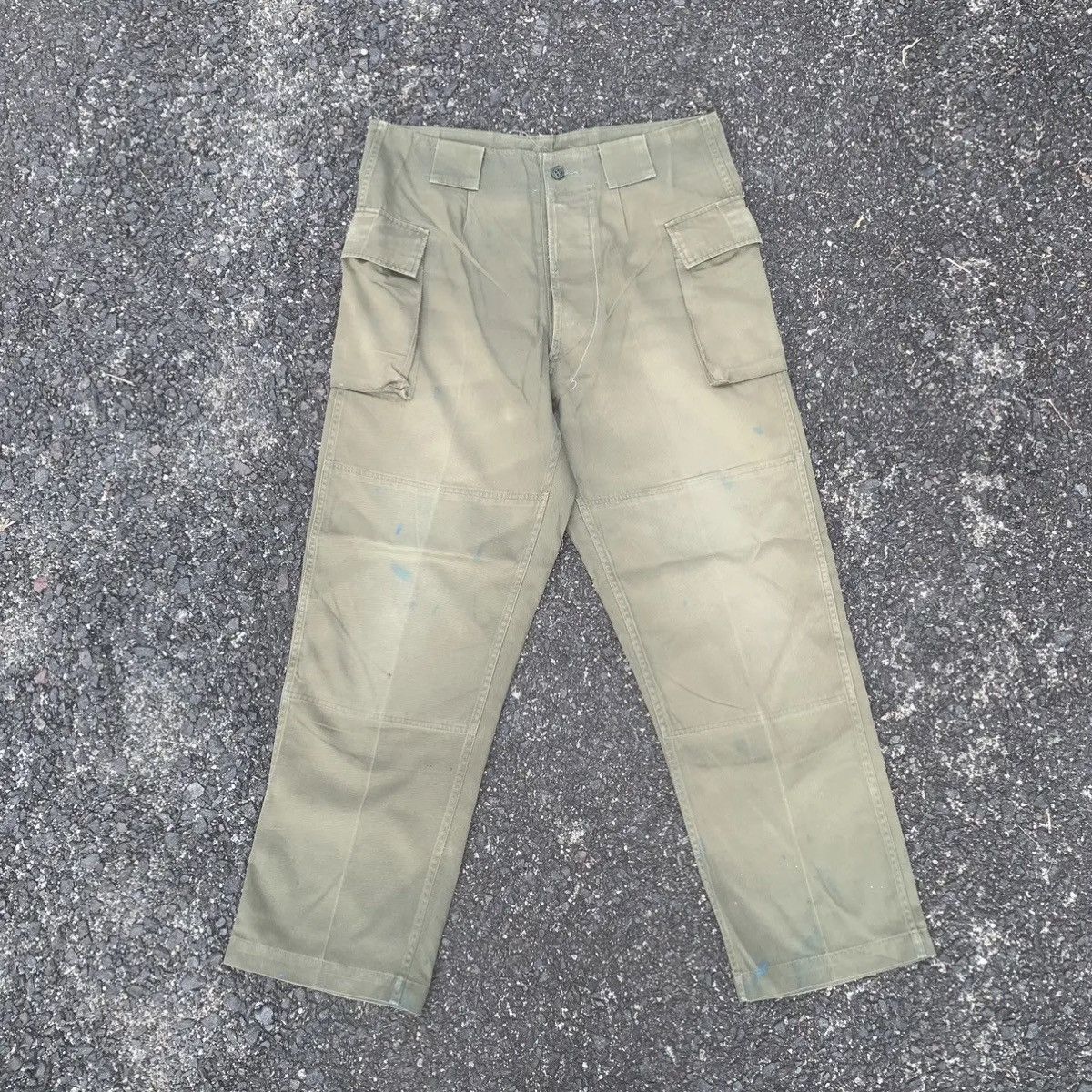 Hunter U.S ARMY UTILITY TROUSERS TACTICAL MILITARY CARGO PANTS Size US 32 / EU 48 - 1 Thumbnail