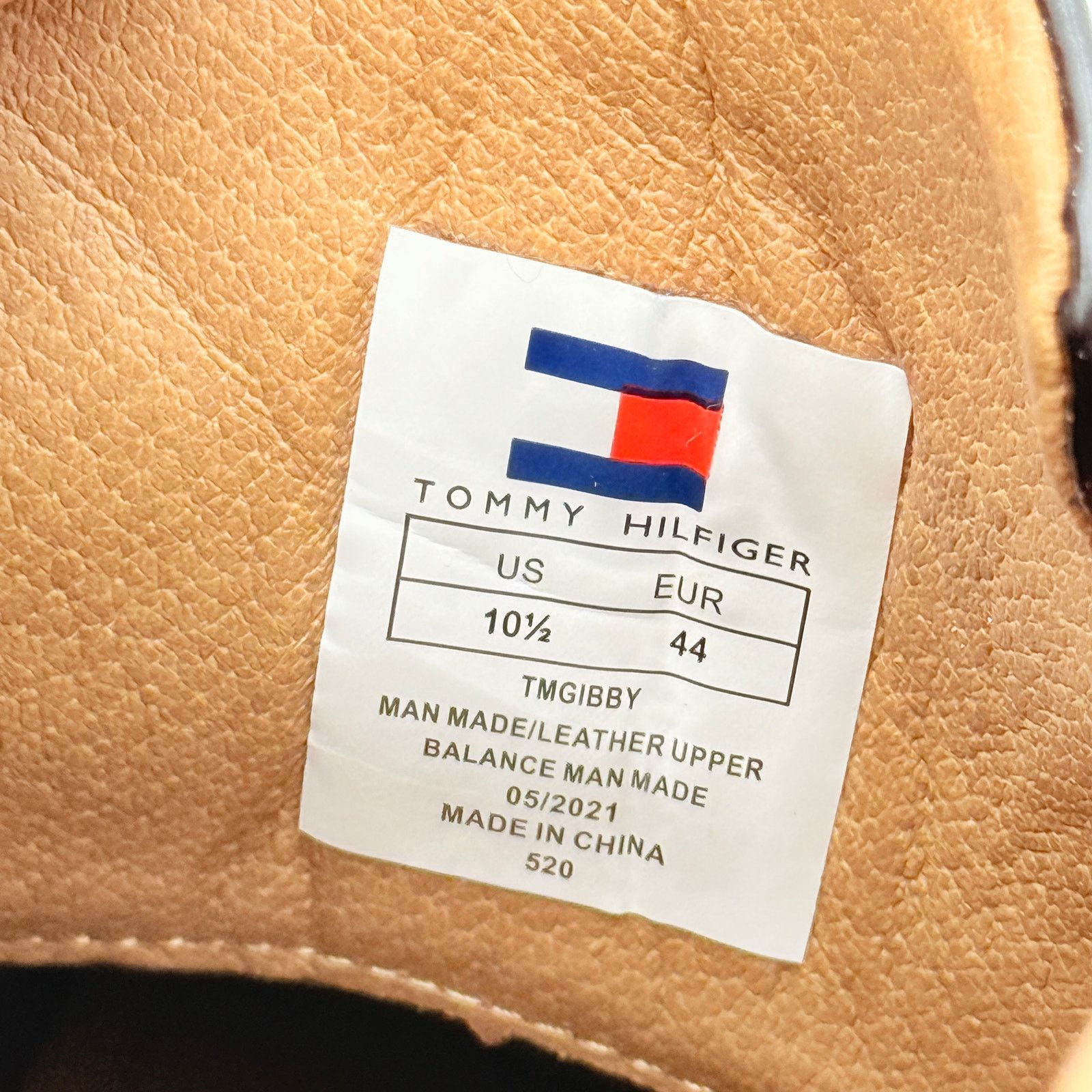 Tommy Hilfiger Tommy Hilfiger TMGIBBY Men's Black Leather Cap Toe Boots Size US 10.5 / EU 43-44 - 2 Thumbnail