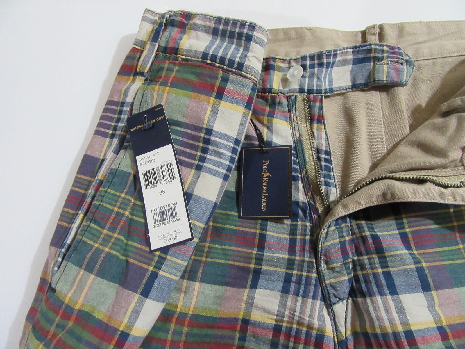 Polo Ralph Lauren Polo Ralph Lauren Mens Reversible Cotton Shorts Plaid Size US 38 / EU 54 - 3 Thumbnail
