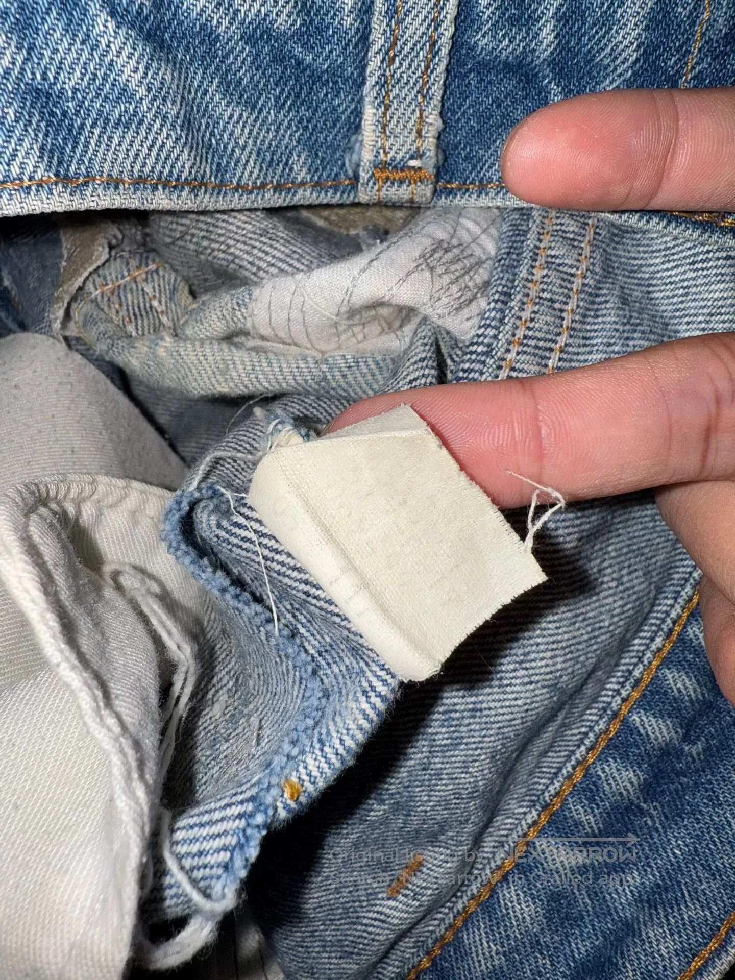 Vintage Vintage 70s Levis 517 Flared Jeans. Size US 30 / EU 46 - 9 Thumbnail