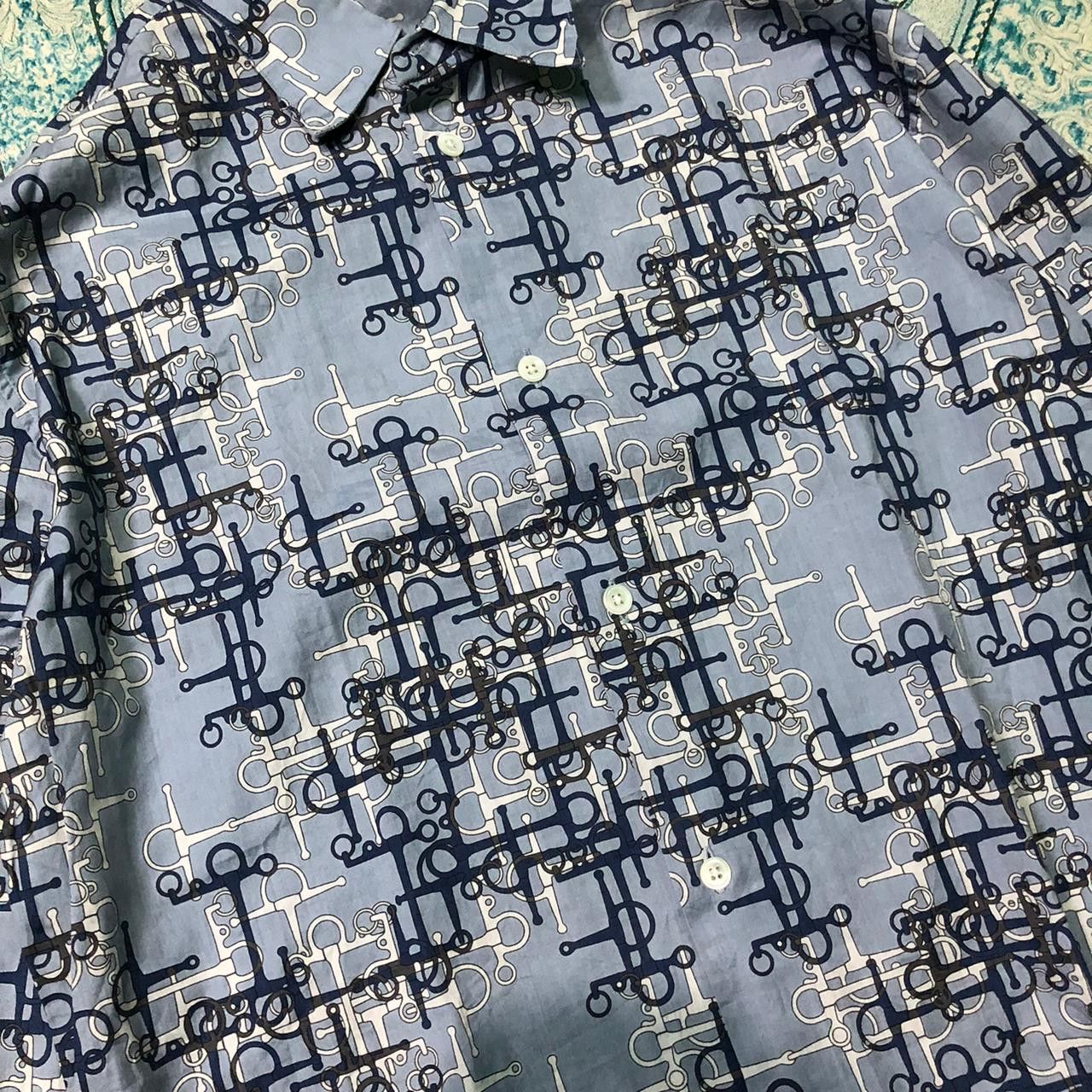 Hermes Hermes Monogram Shirts By Maison MargielaMargiela Size US M / EU 48-50 / 2 - 4 Thumbnail