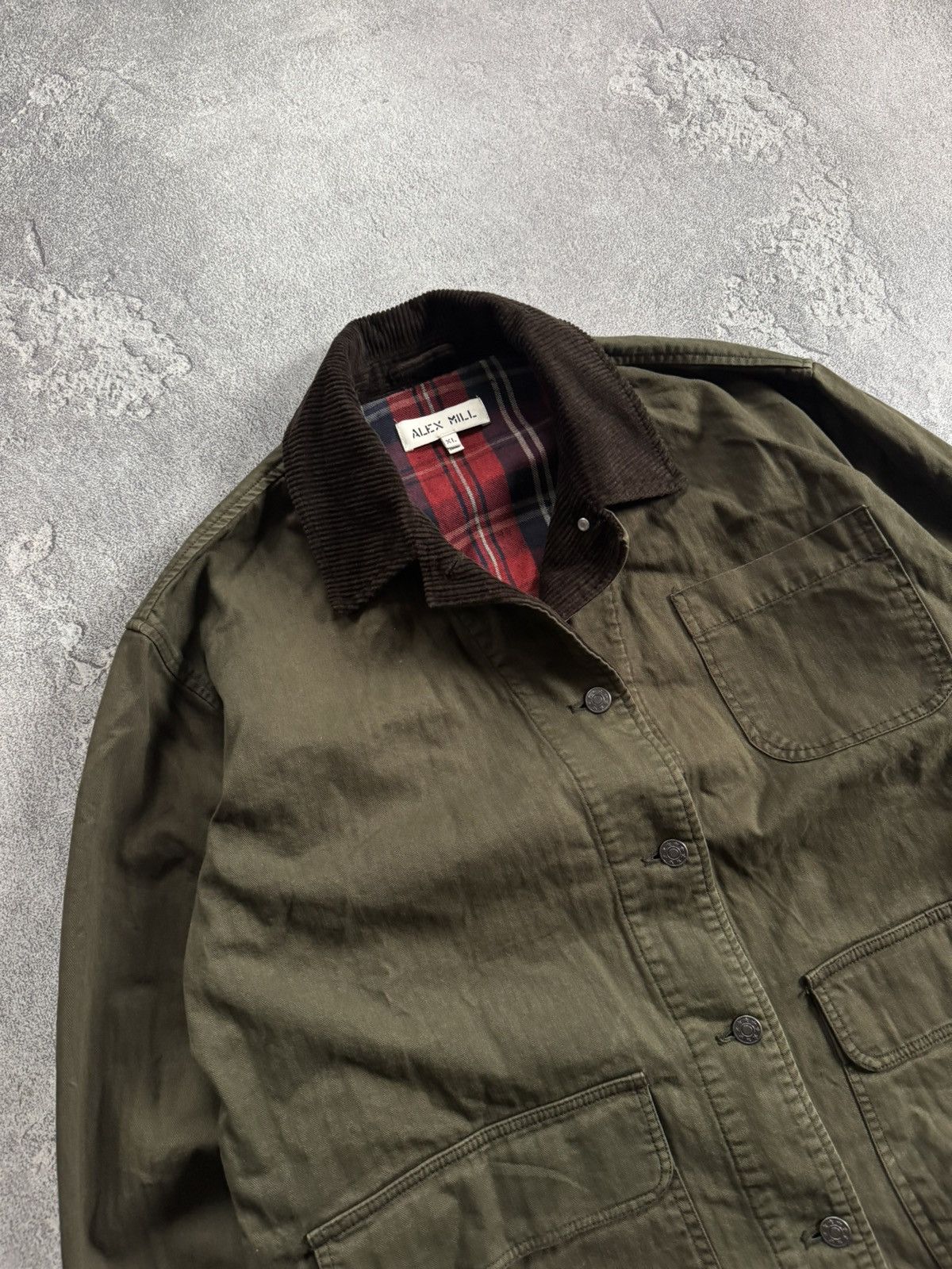 Alex Mill Alex Mill XL/size button up jacket collared bomber military Size US XL / EU 56 / 4 - 2 Thumbnail