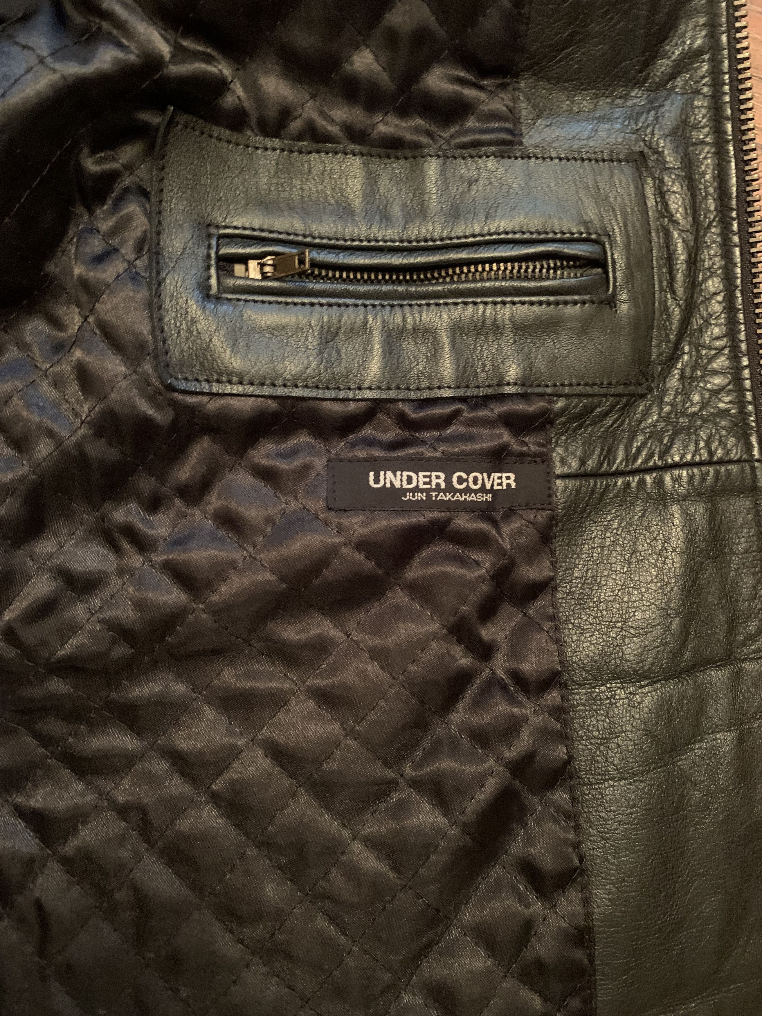 Undercover 90s Undercover Leather Jacket Size US M / EU 48-50 / 2 - 5 Thumbnail
