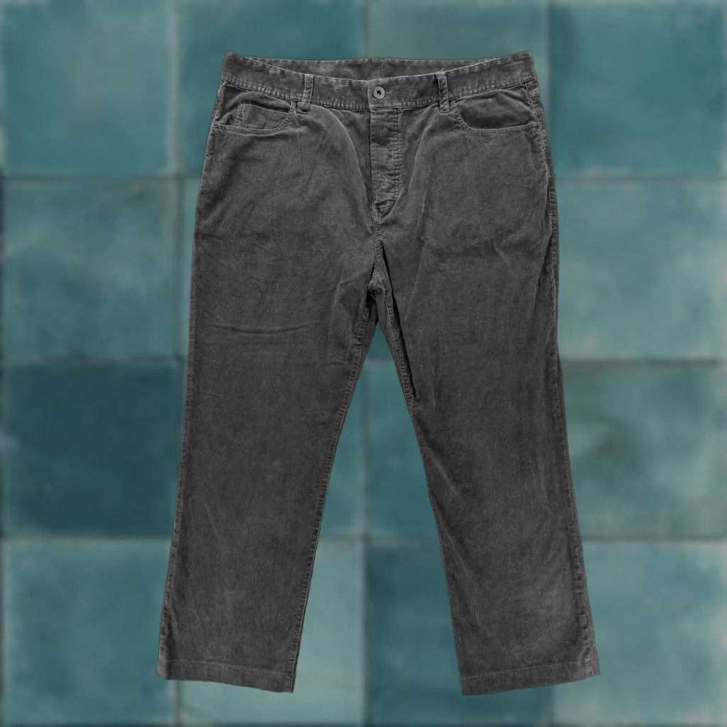 James Perse James Perse 5-Pocket Stretch Cord Pants Mens 38x28 Gray Straight Corduroy Casual Size US 38 / EU 54 - 1 Thumbnail