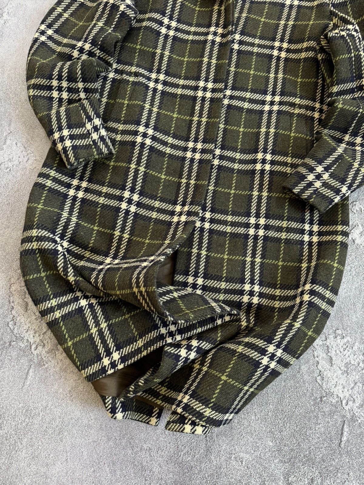 Burberry × Burberry Prorsum Burberry London UK8/US6 nova check coat jacket button up Size S / US 4 / IT 40 - 2 Thumbnail