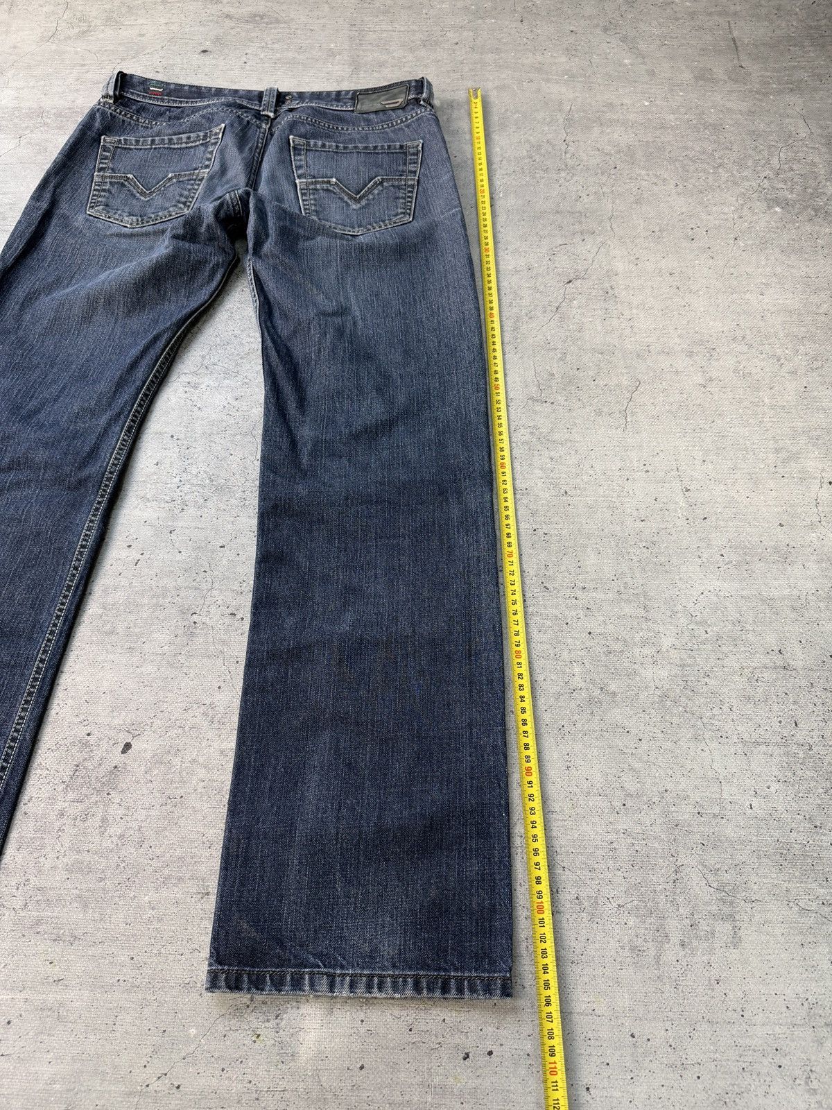 Diesel Vintage Diesel Jeans Distressed Faded Baggy Y2K Size US 32 / EU 48 - 9 Thumbnail